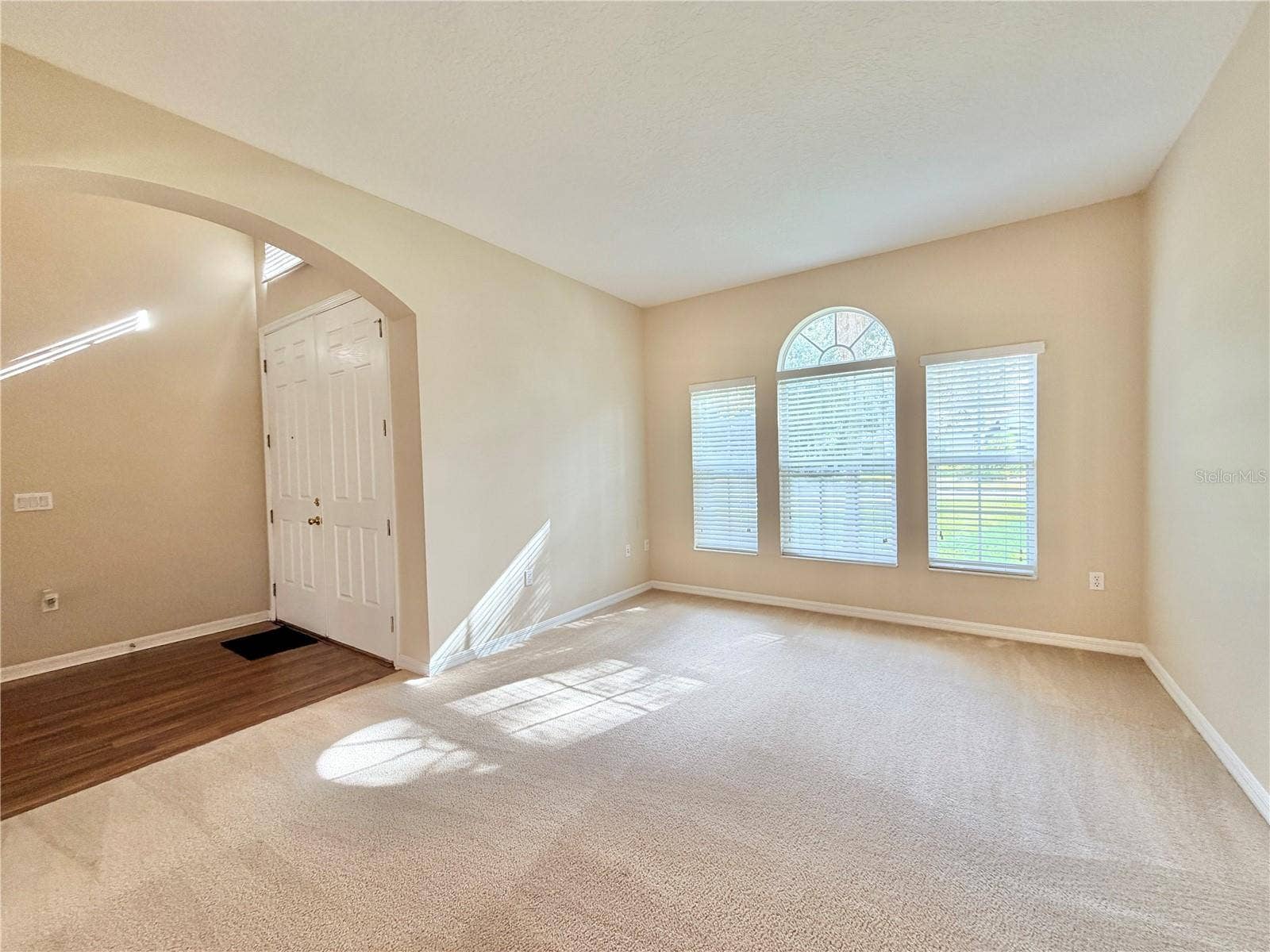 Entry and formal living room