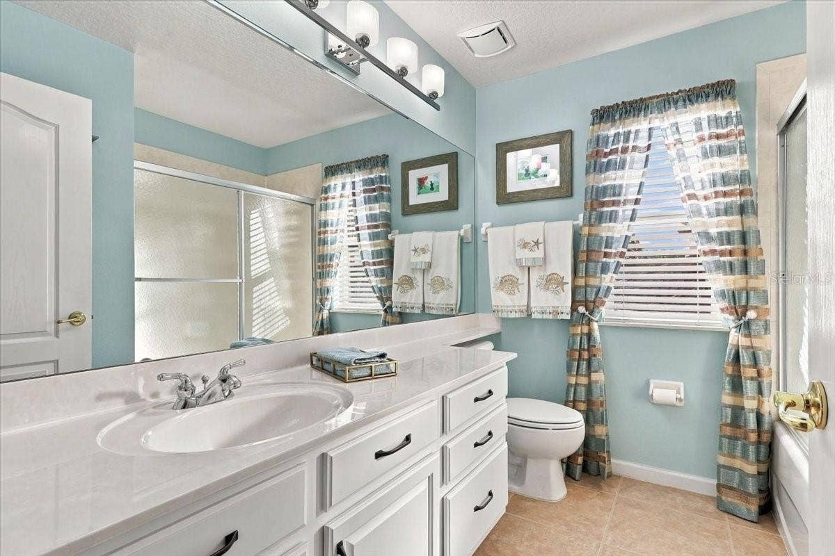 Third full bath.