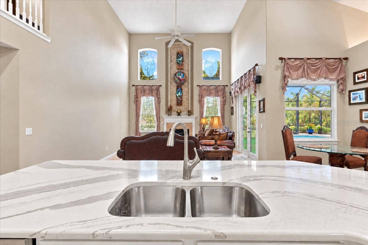 Upgraded fixtures and finishes.