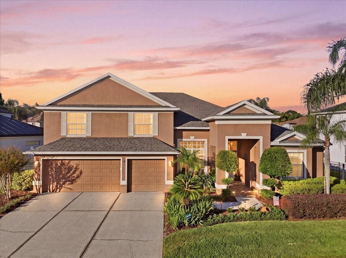 Over 3,000 square feet of beautifully designed living space, a PRIVATE POOL & SPA, and a must see OUTDOOR/SUMMER KITCHEN make this 5-bedroom, 3-bath home in the GATED The Preserve/Villages of Rio Pinar an entertainers dream!