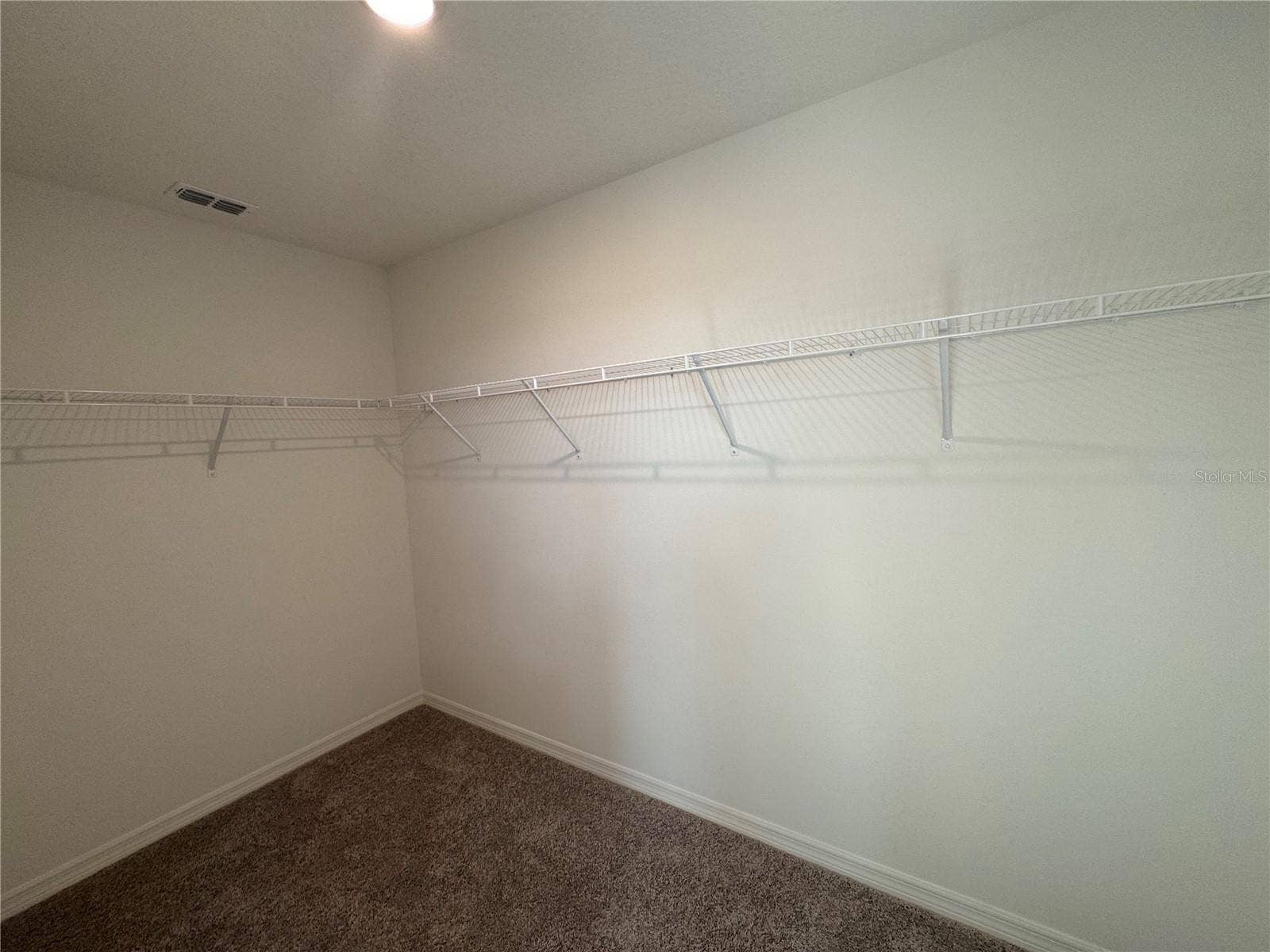Primary walk-in closet