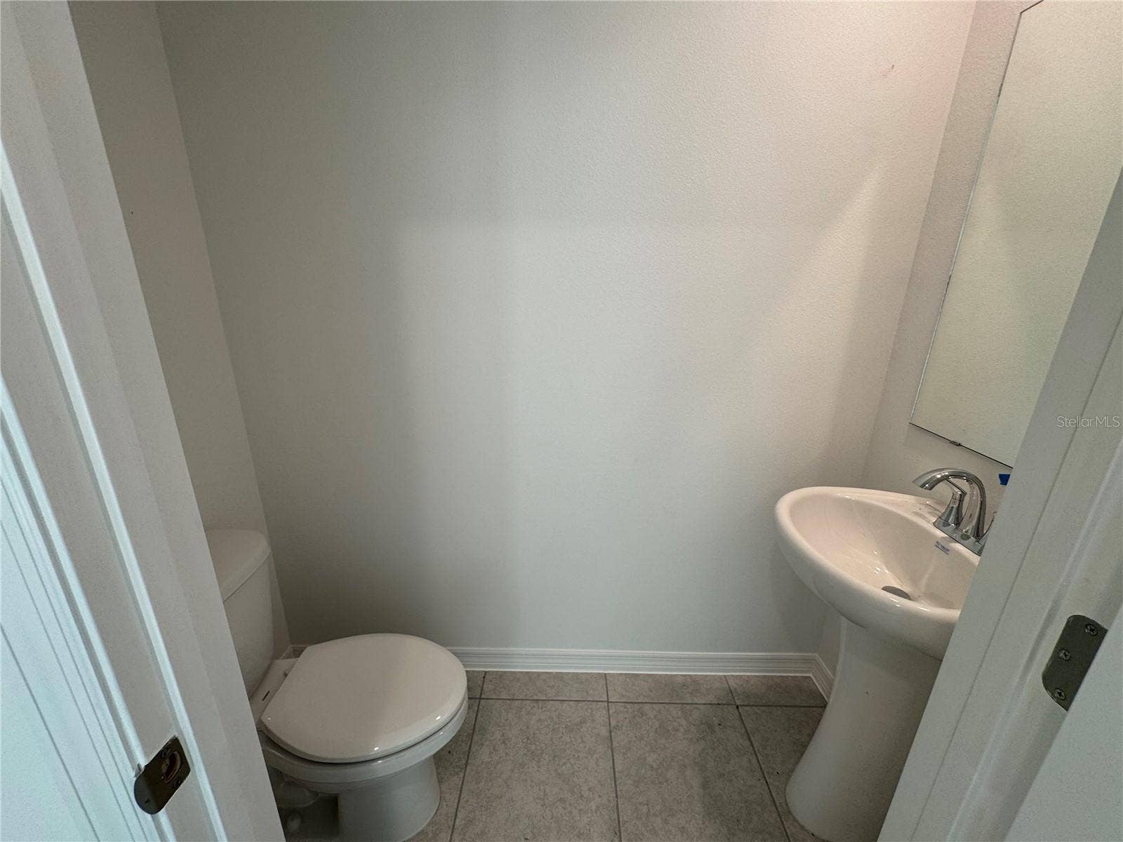Downstairs half bath