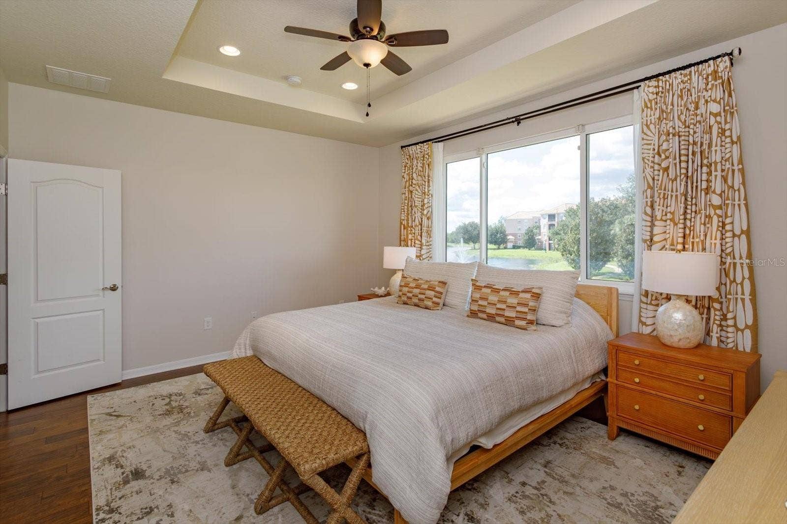 1454 EL CONTE DR, Champions Gate, FL 33896 Master Bedroom/Waterview/Fountain