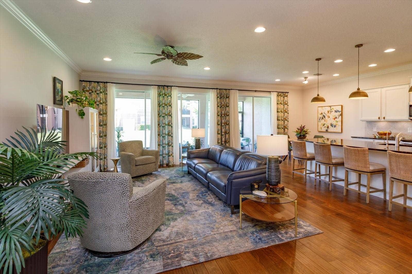 1454 EL CONTE DR, Champions Gate, FL 33896 Living Room/Kitchen