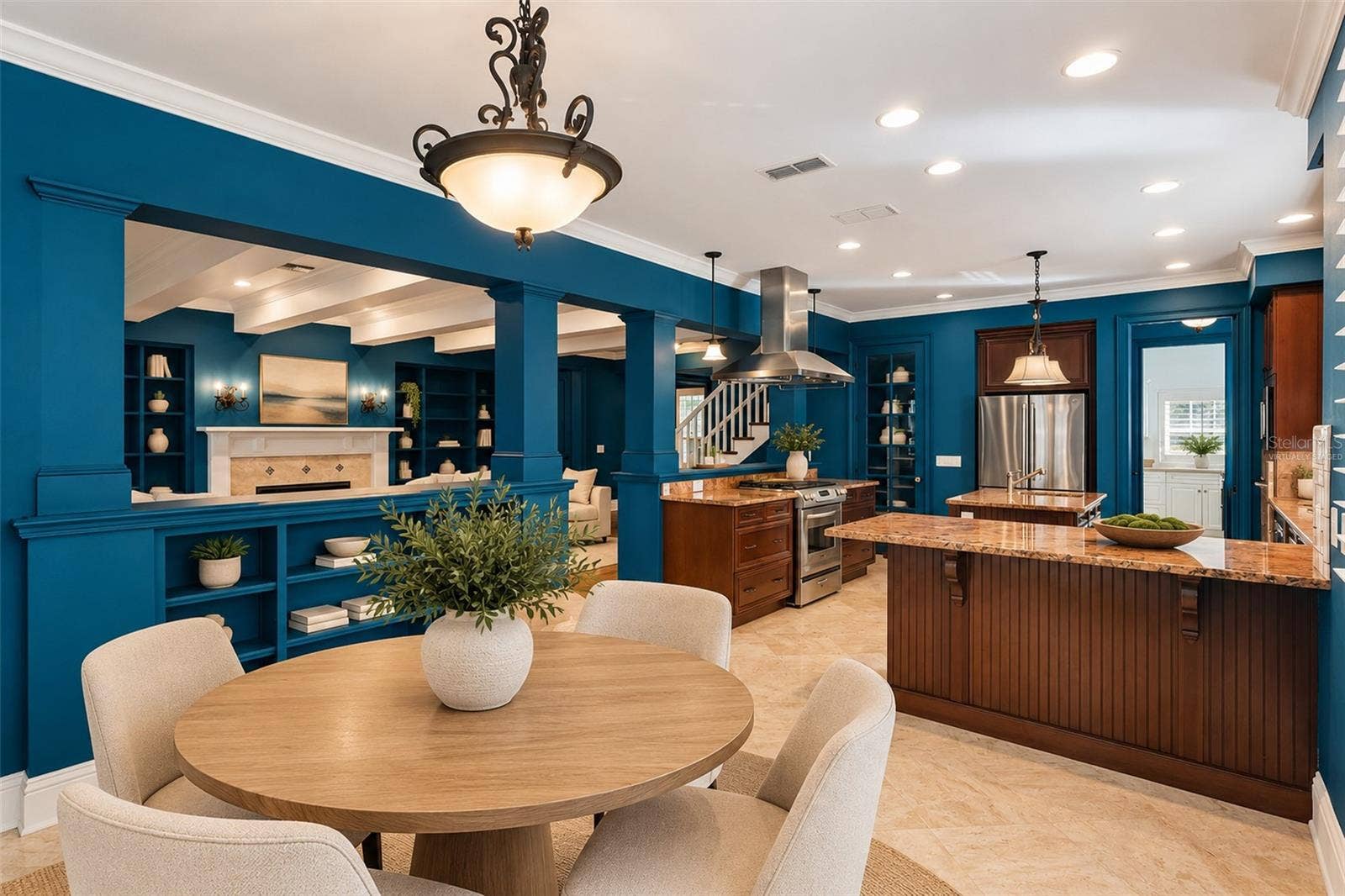 Breakfast nook-Virtually staged