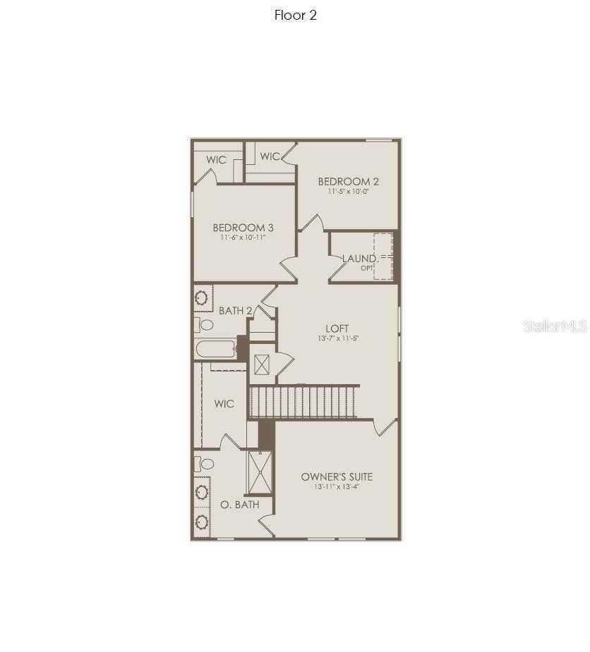 Floor Plan - Floor Two