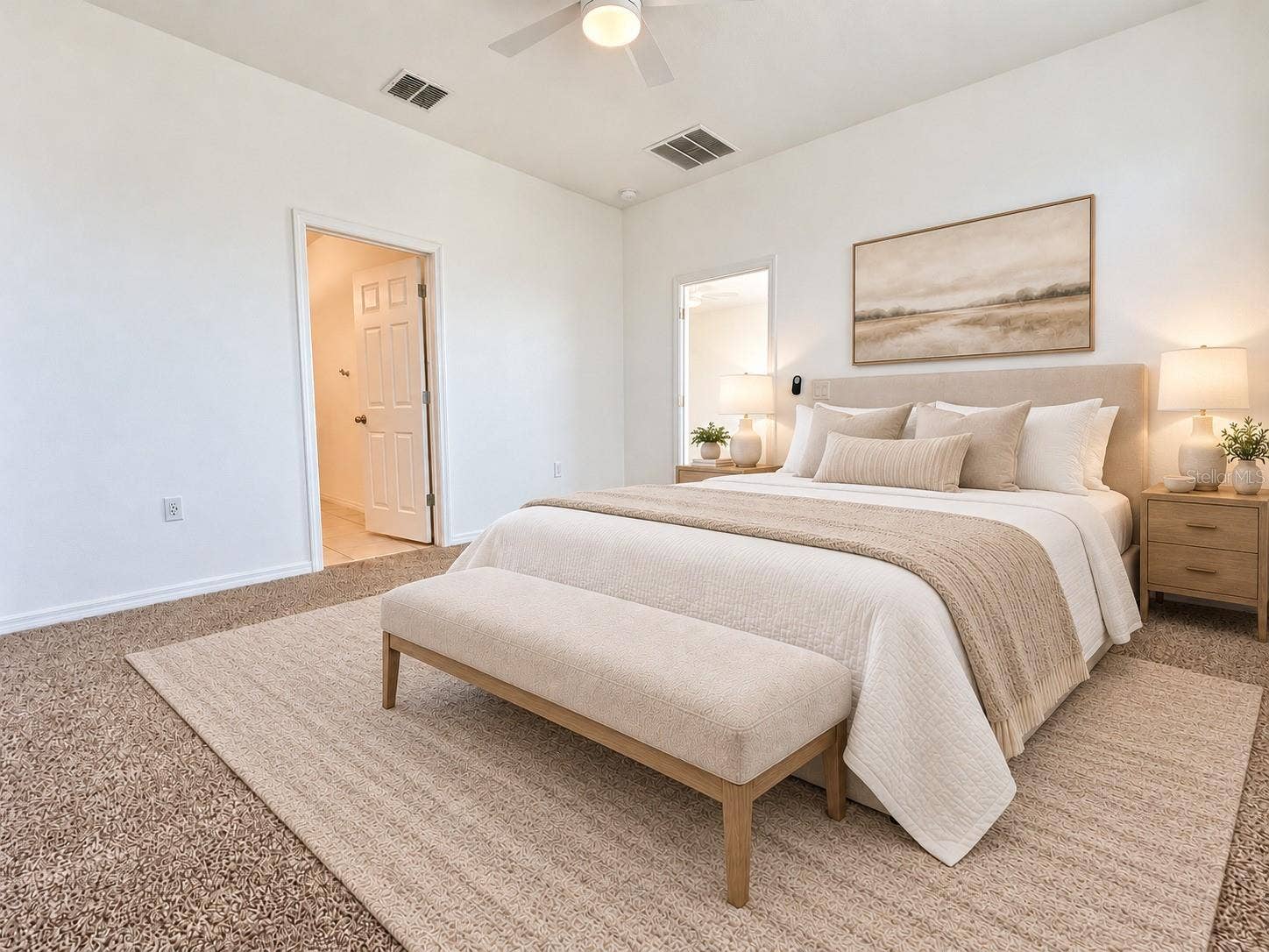 3106 CRAB TRAP DRIVE, New Smyrna Beach, FL 32168 Primary bedroom