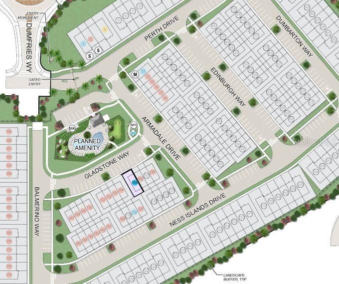 786 Gladstone Way Site Map
