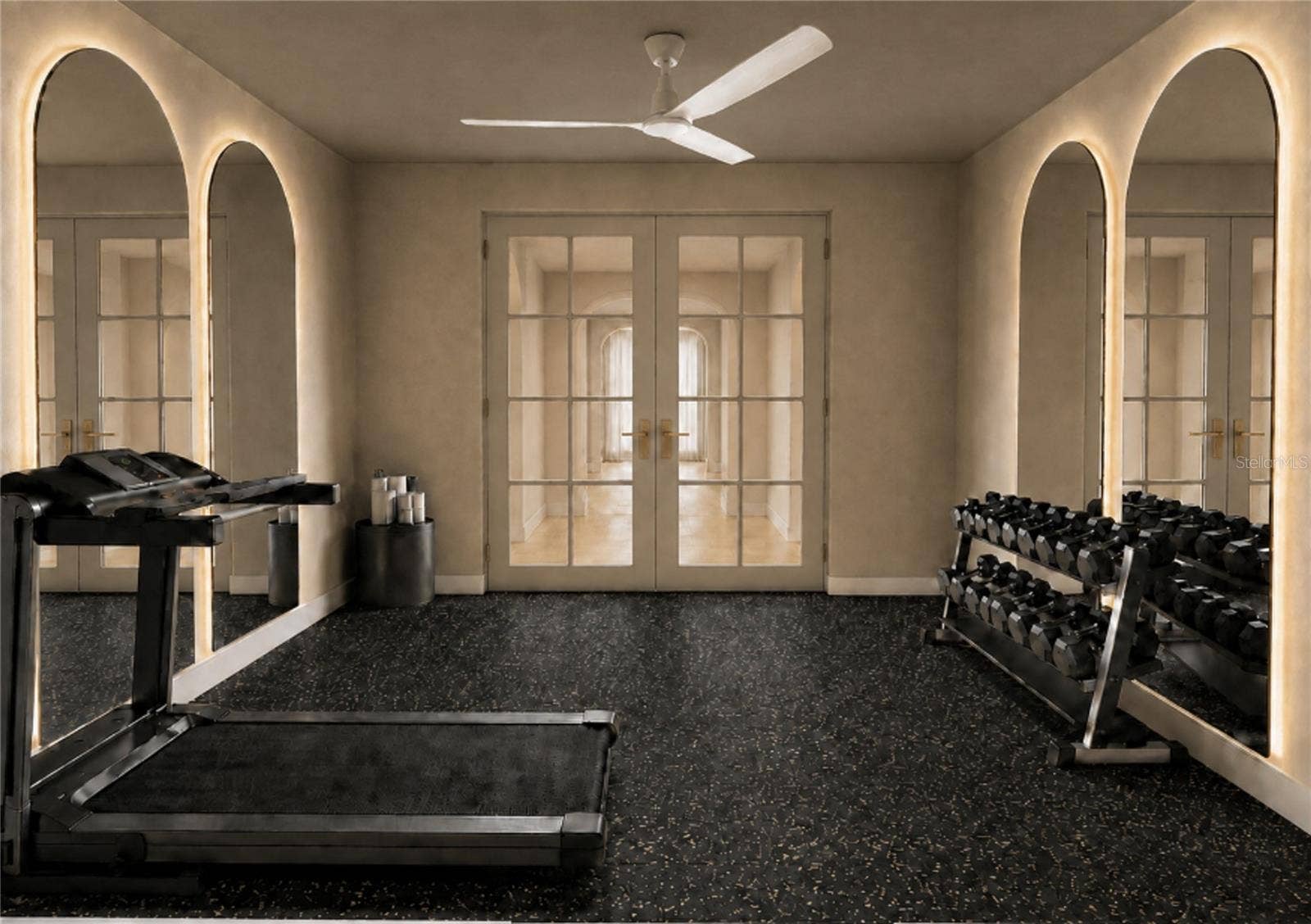 105 FOREST STREET, Windermere, FL 34786 Home Fitness Room