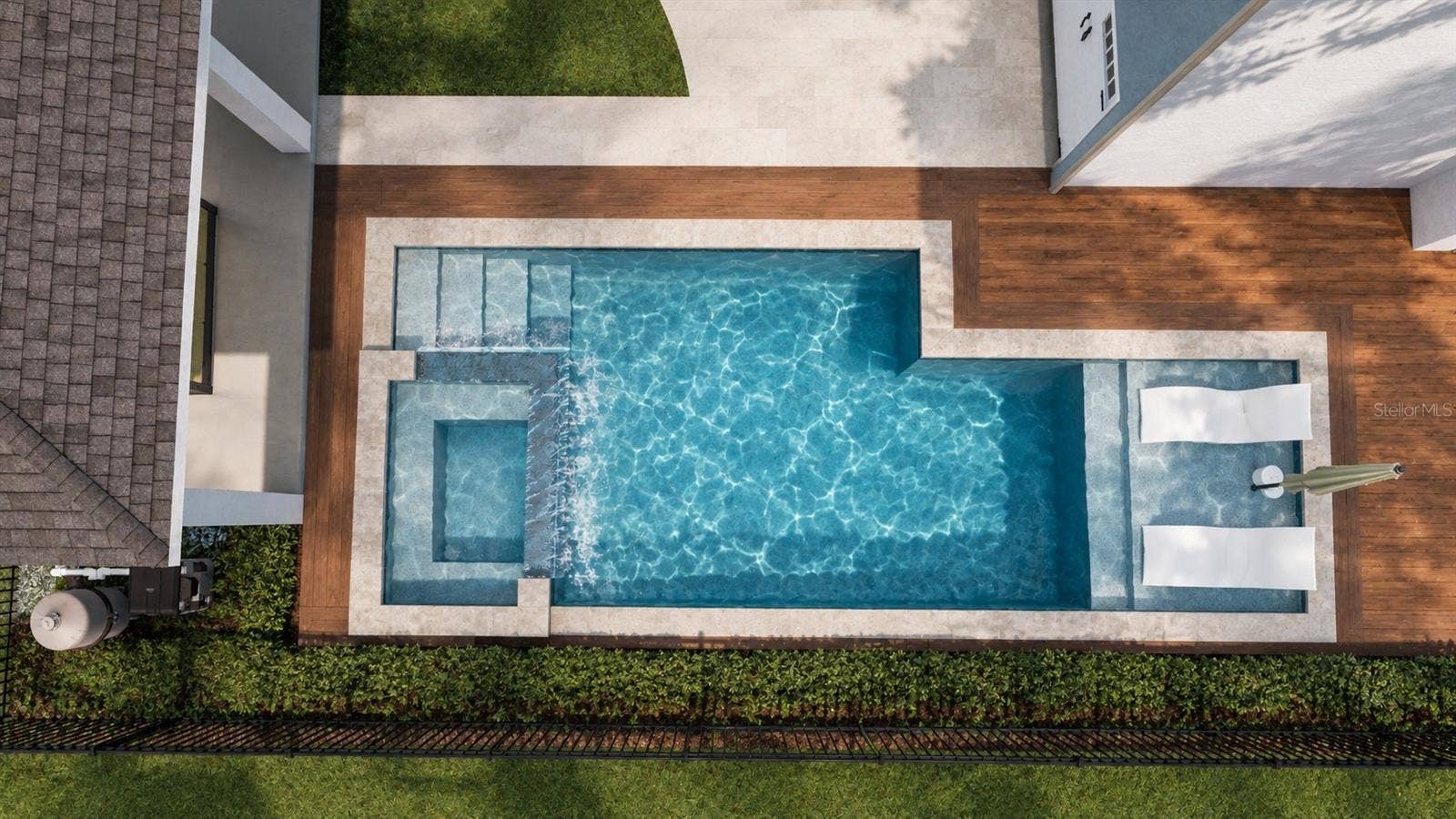 Virtual Rending for a potential Pool- Seller can provide plans if requested.