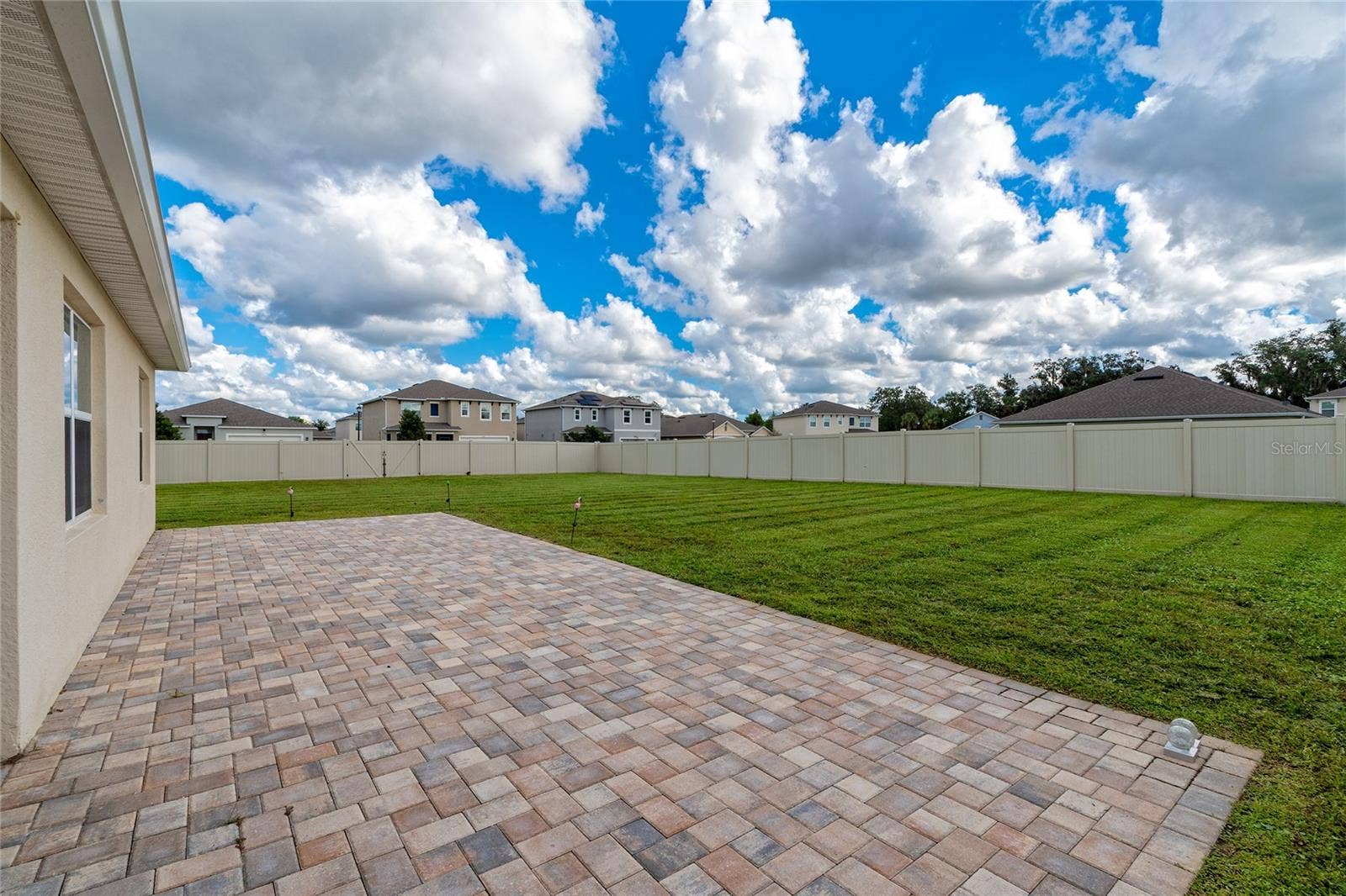 3812 SWANFALLS TERRACE, Sanford, FL 32771 Rear from Patio