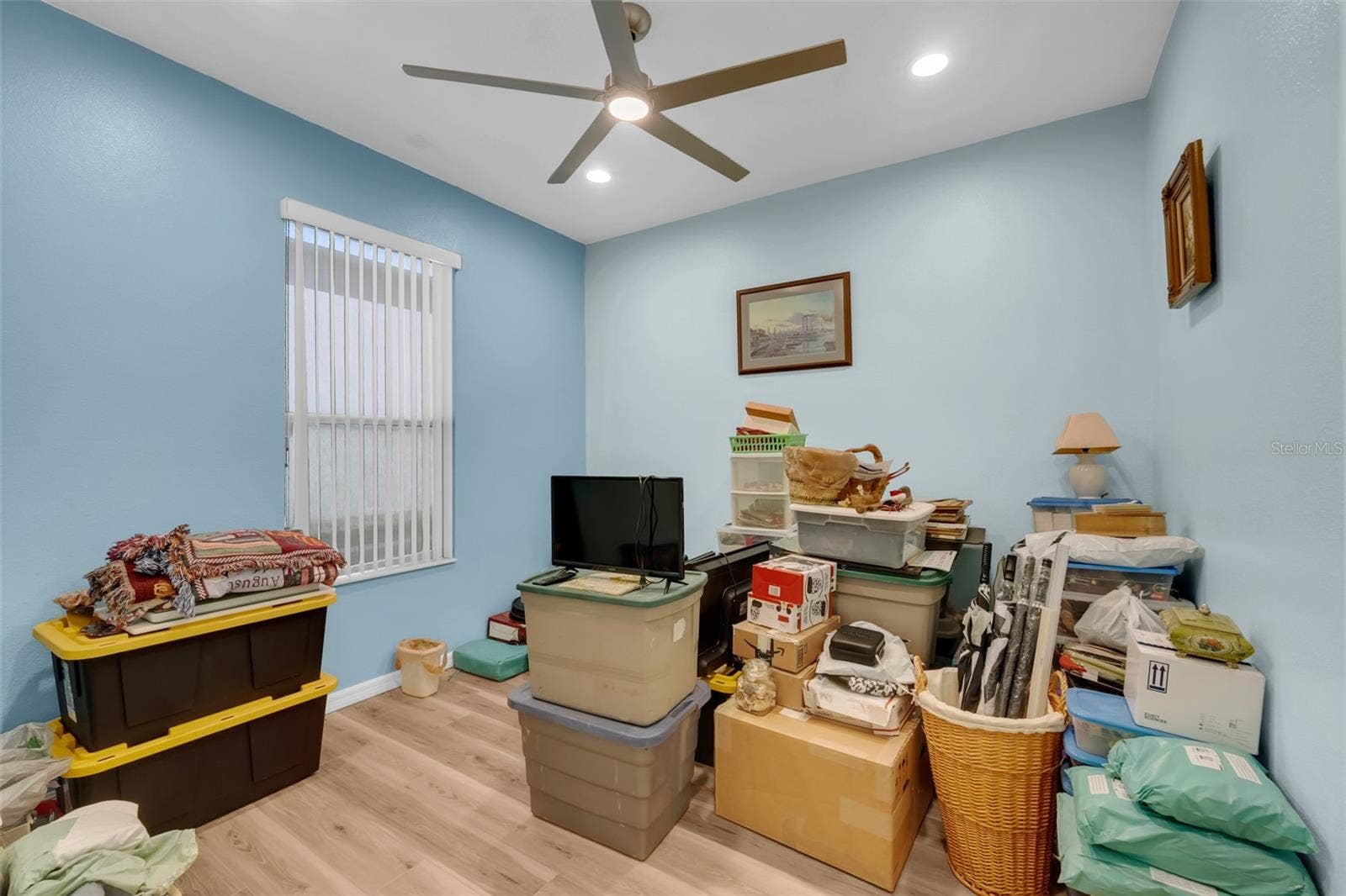 4377 SAMBOURNE STREET, Clermont, FL 34711 Bedroom 3 - Packed Boxes