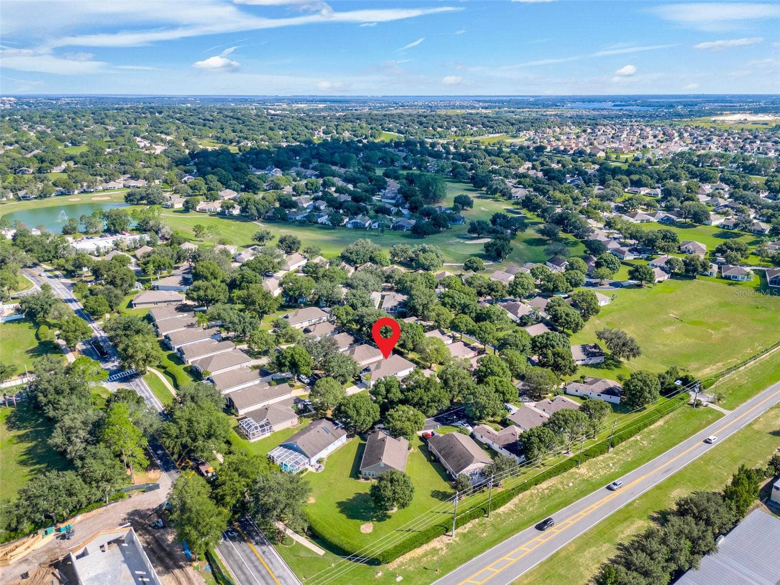 4377 SAMBOURNE STREET, Clermont, FL 34711 Aerial View in Community