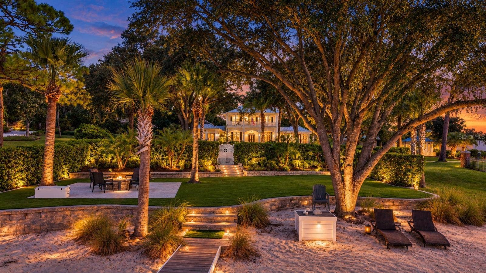 651 OLD EUSTIS ROAD, Mount Dora, FL 32757 View from Dock toward home