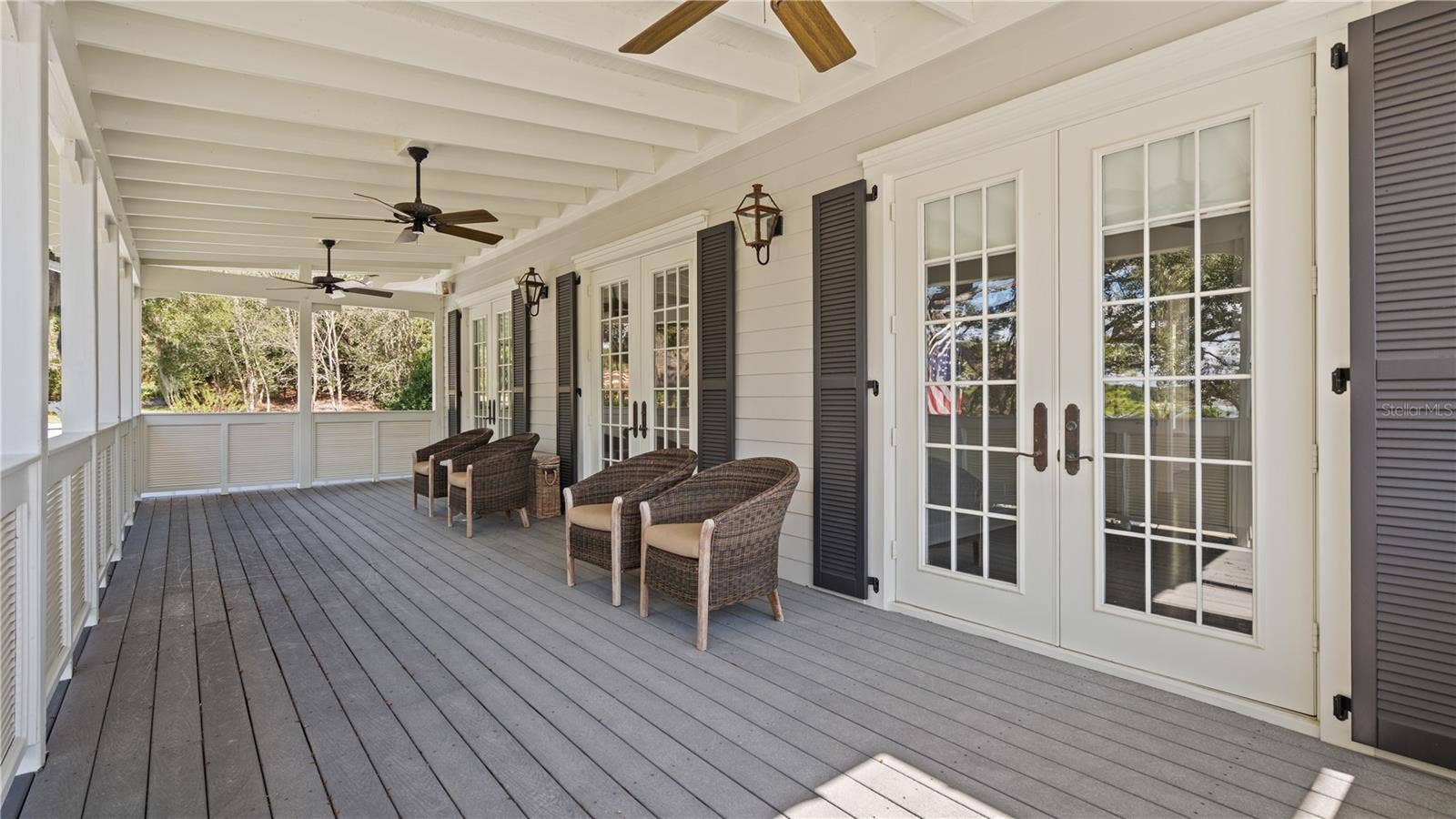 651 OLD EUSTIS ROAD, Mount Dora, FL 32757 Front Balcony off Bedrooms