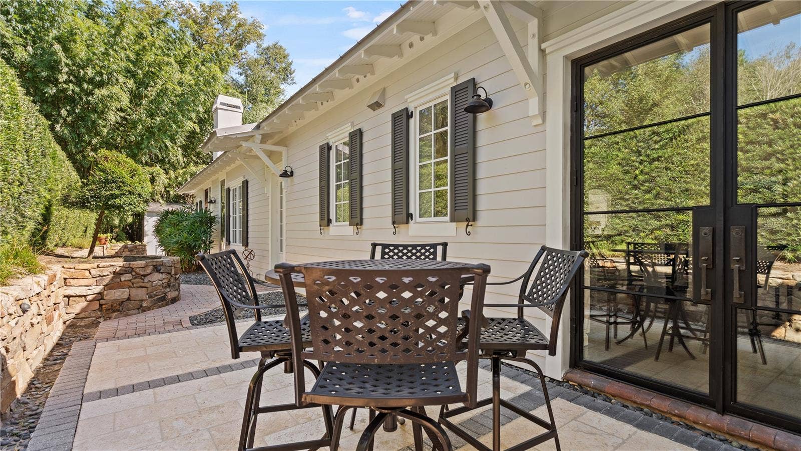 651 OLD EUSTIS ROAD, Mount Dora, FL 32757 Side Patio off Family Room (furniture negotiable)