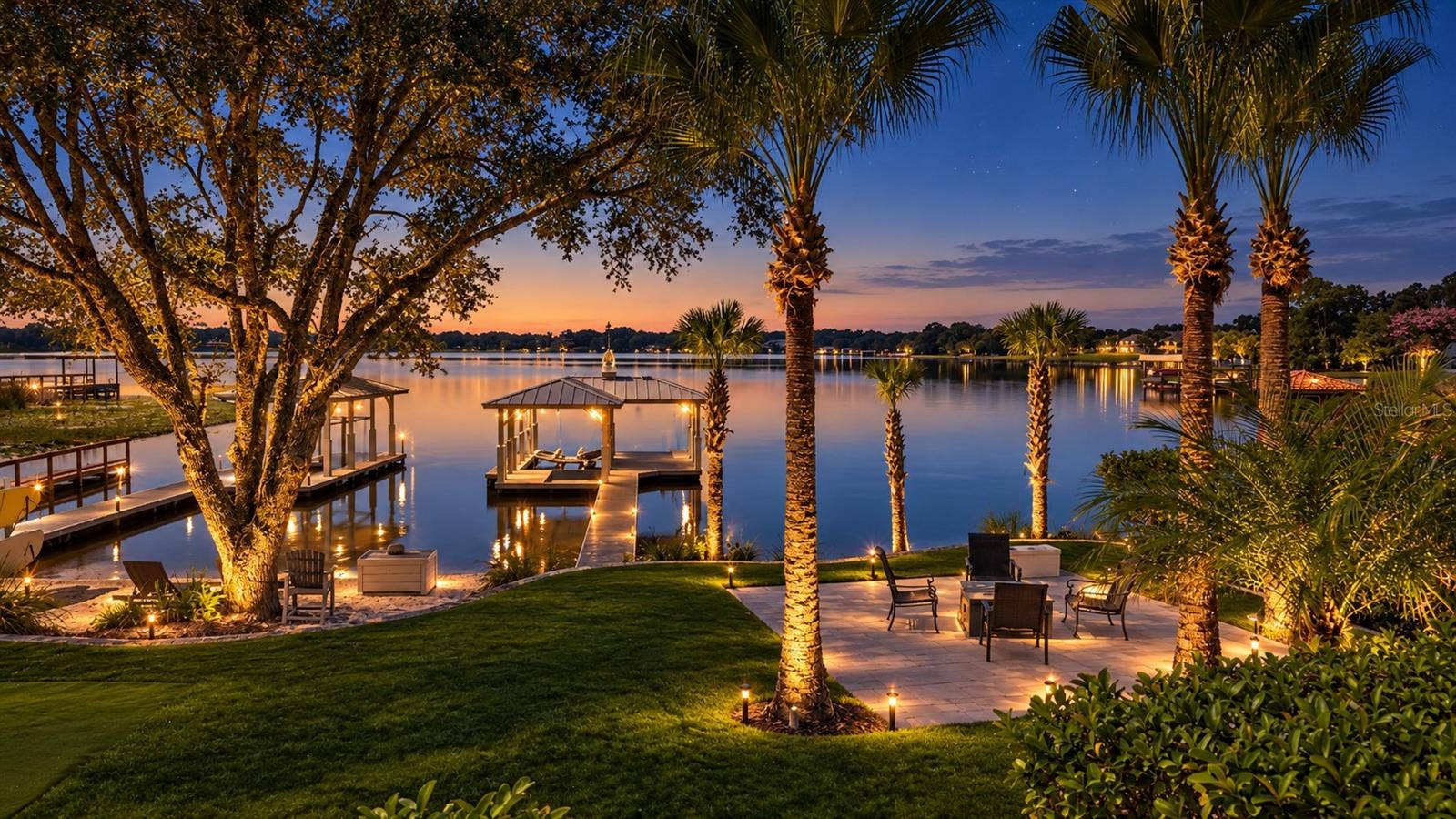 651 OLD EUSTIS ROAD, Mount Dora, FL 32757 Private Dock and Lakefront Recreation Area