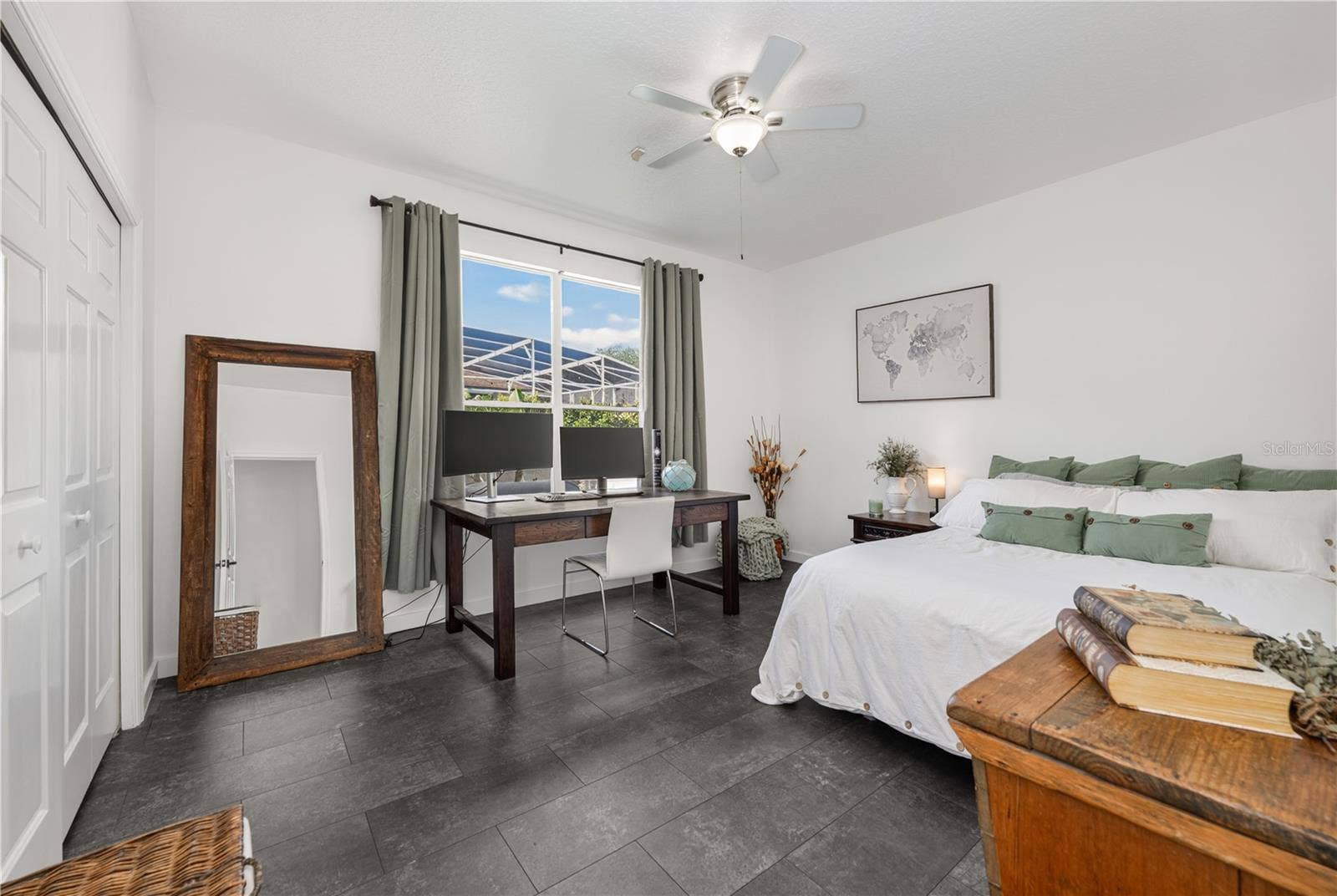1854 VISTA ROYALE BOULEVARD, Orlando, FL 32835 Split bedroom floor plan.