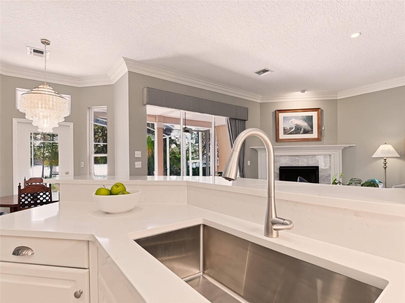 1128 OAKPOINT CIRCLE, Apopka, FL 32712 Deep bowl stainless sink