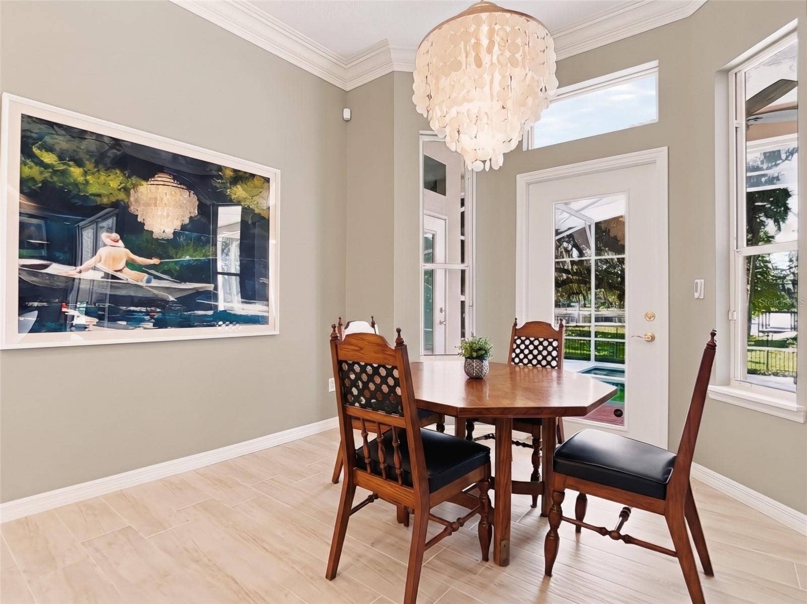 1128 OAKPOINT CIRCLE, Apopka, FL 32712 Breakfast Nook off Kitchen