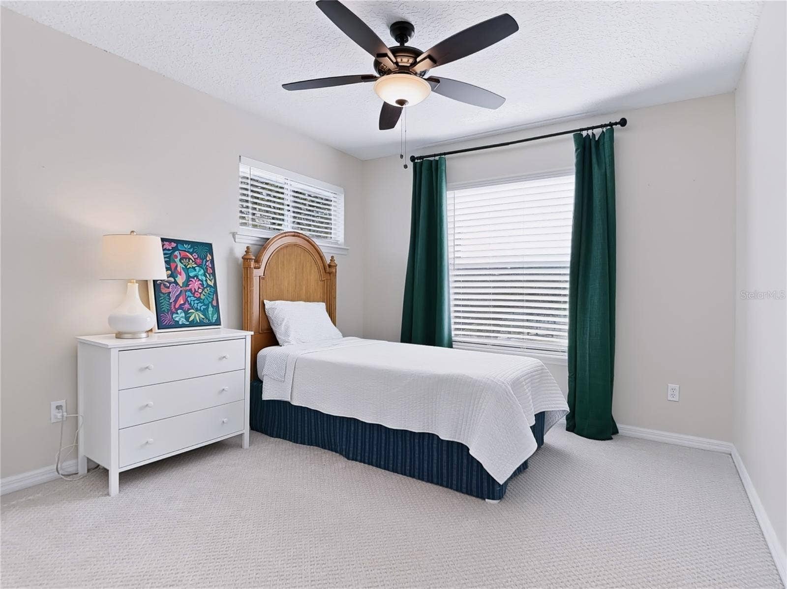 1128 OAKPOINT CIRCLE, Apopka, FL 32712 Bedroom 2 with lake views