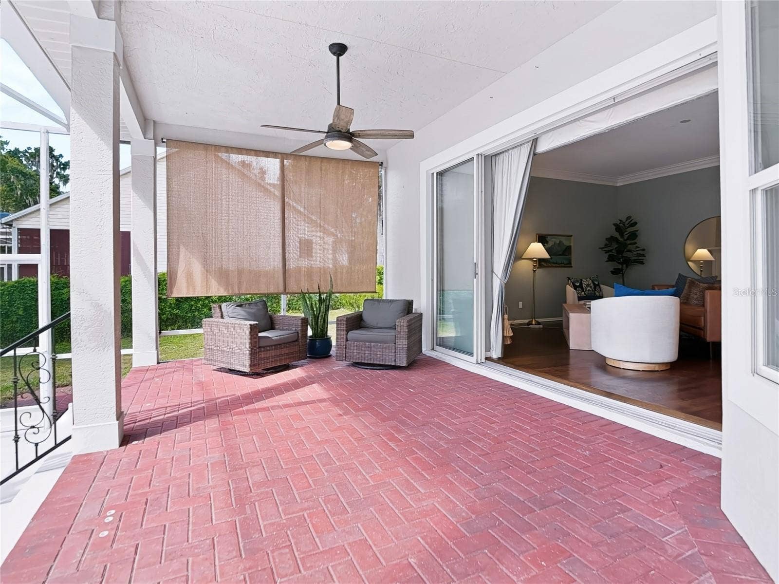 1128 OAKPOINT CIRCLE, Apopka, FL 32712 Elevated brick porch with gorgeous views