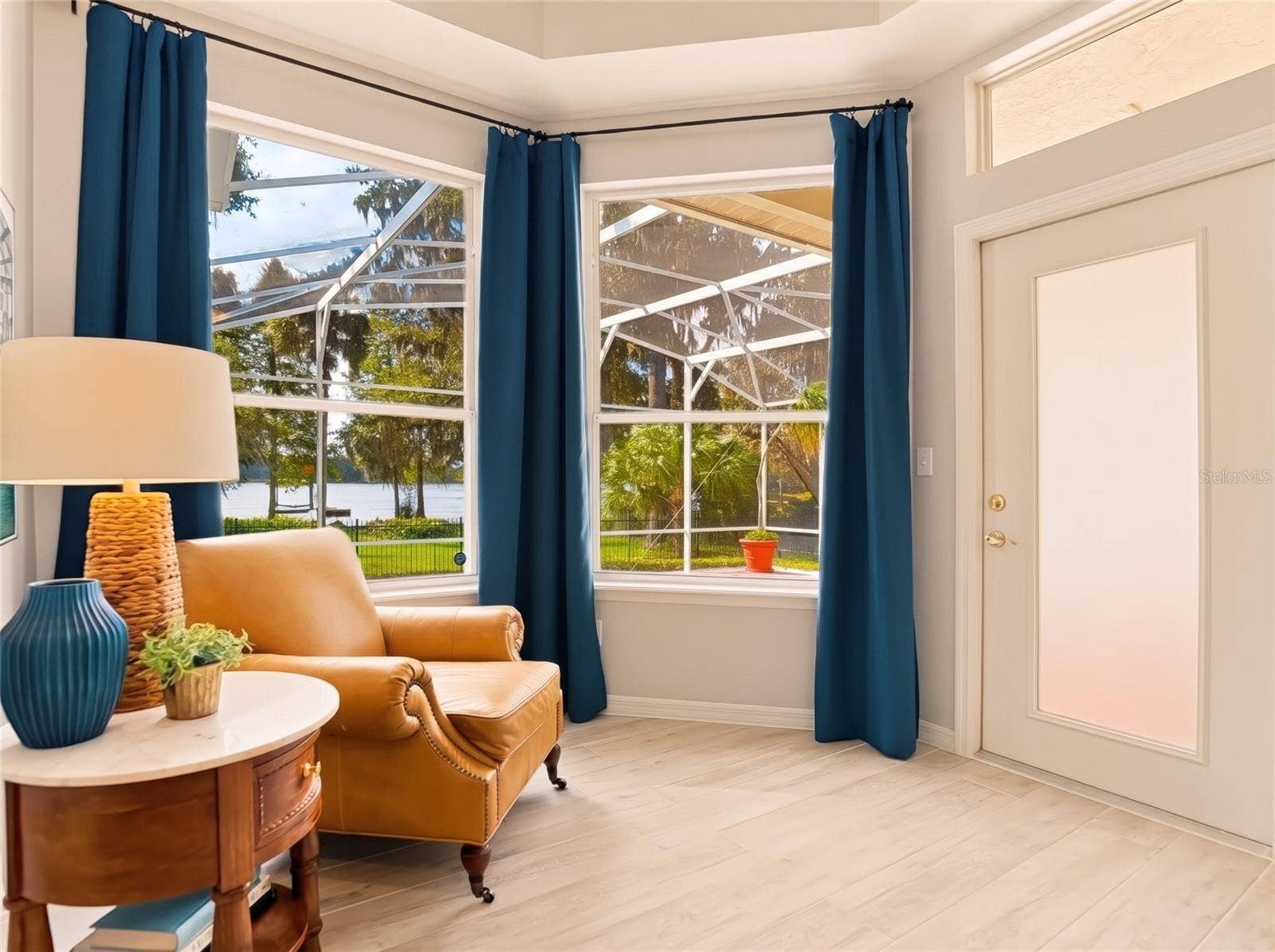 1128 OAKPOINT CIRCLE, Apopka, FL 32712 Primary bedroom with lake views