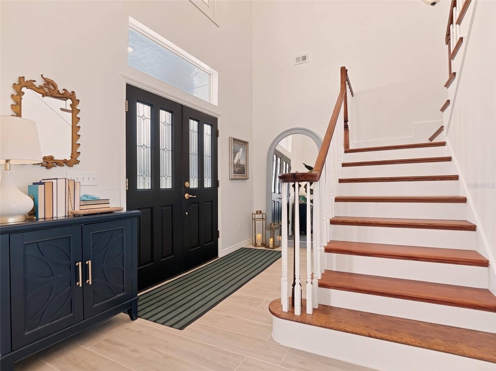 1128 OAKPOINT CIRCLE, Apopka, FL 32712 Remodeled wood staircase
