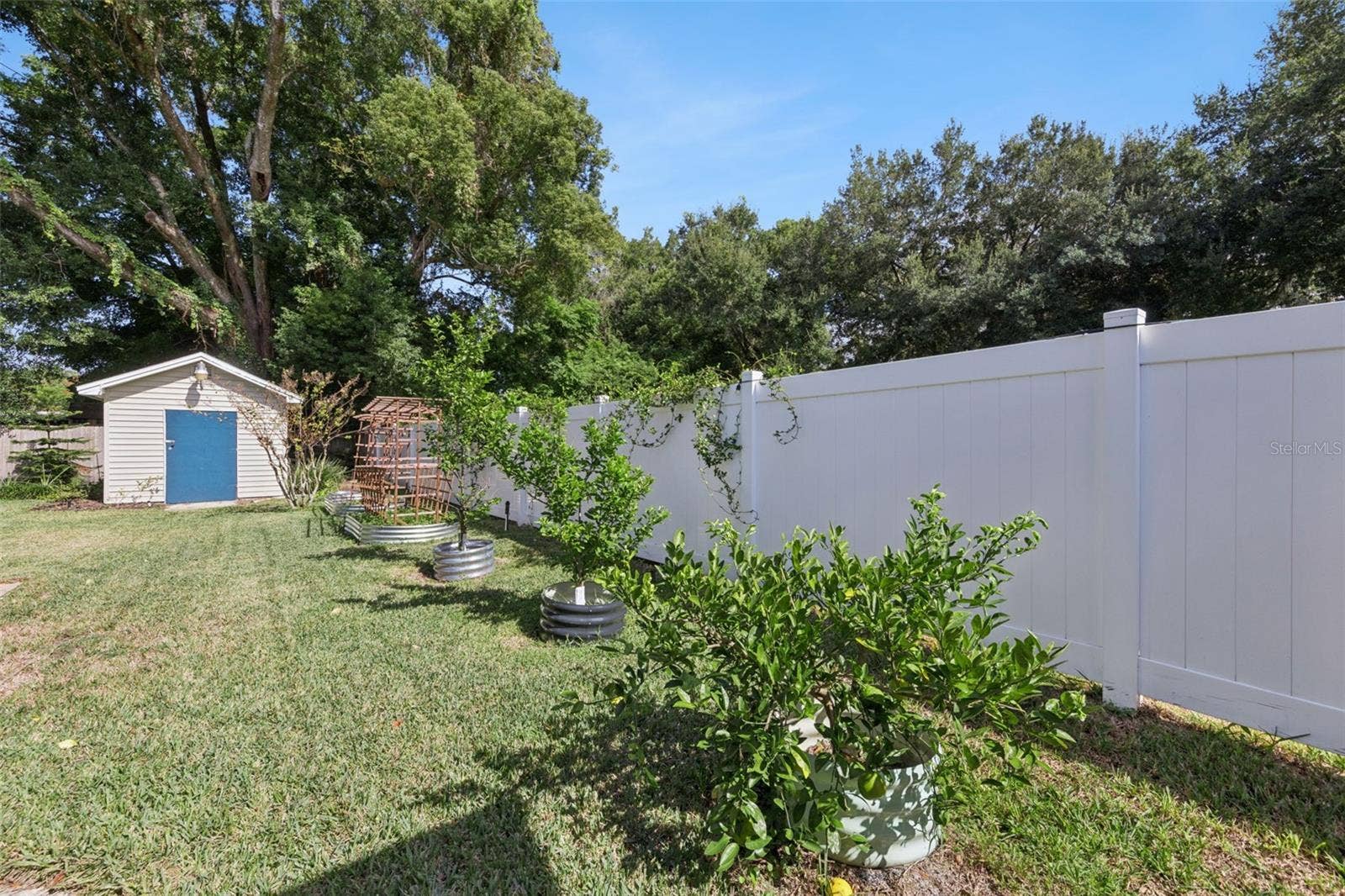 3115 HARGILL DRIVE, Orlando, FL 32806 Lime, Lemon, Tangerine trees with a garden ready for your next crop.
