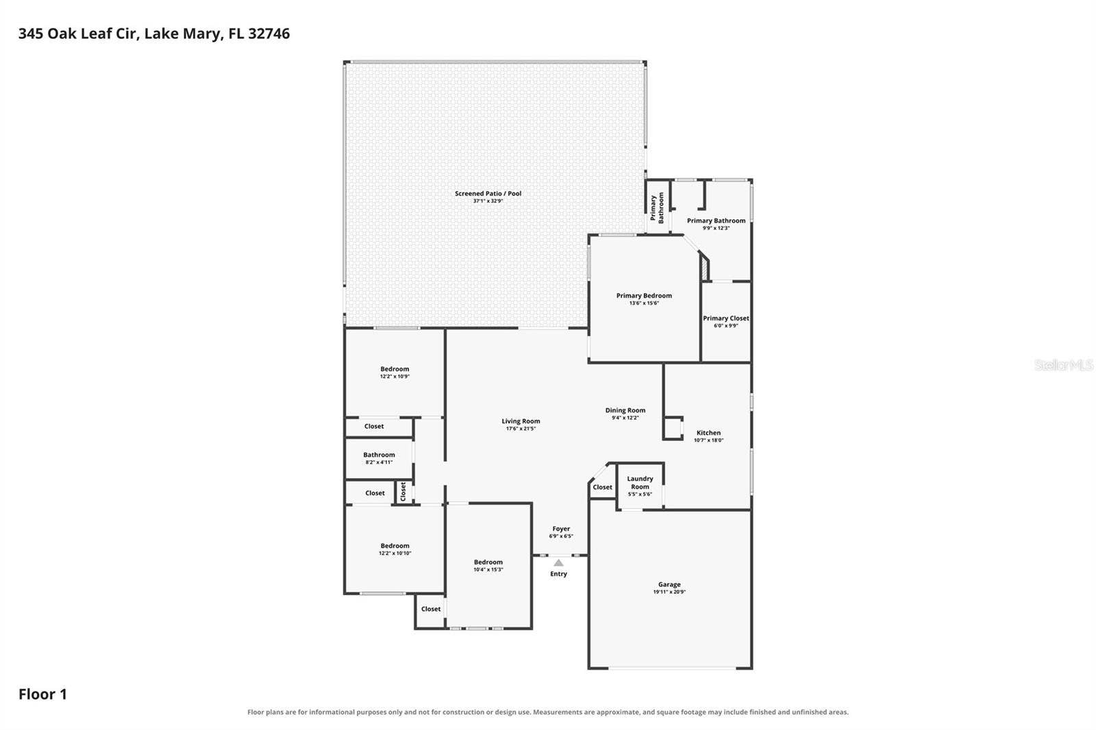 345 OAK LEAF CIRCLE, Lake Mary, FL 32746 345 OAK LEAF CIRCLE, Lake Mary, FL 32746
