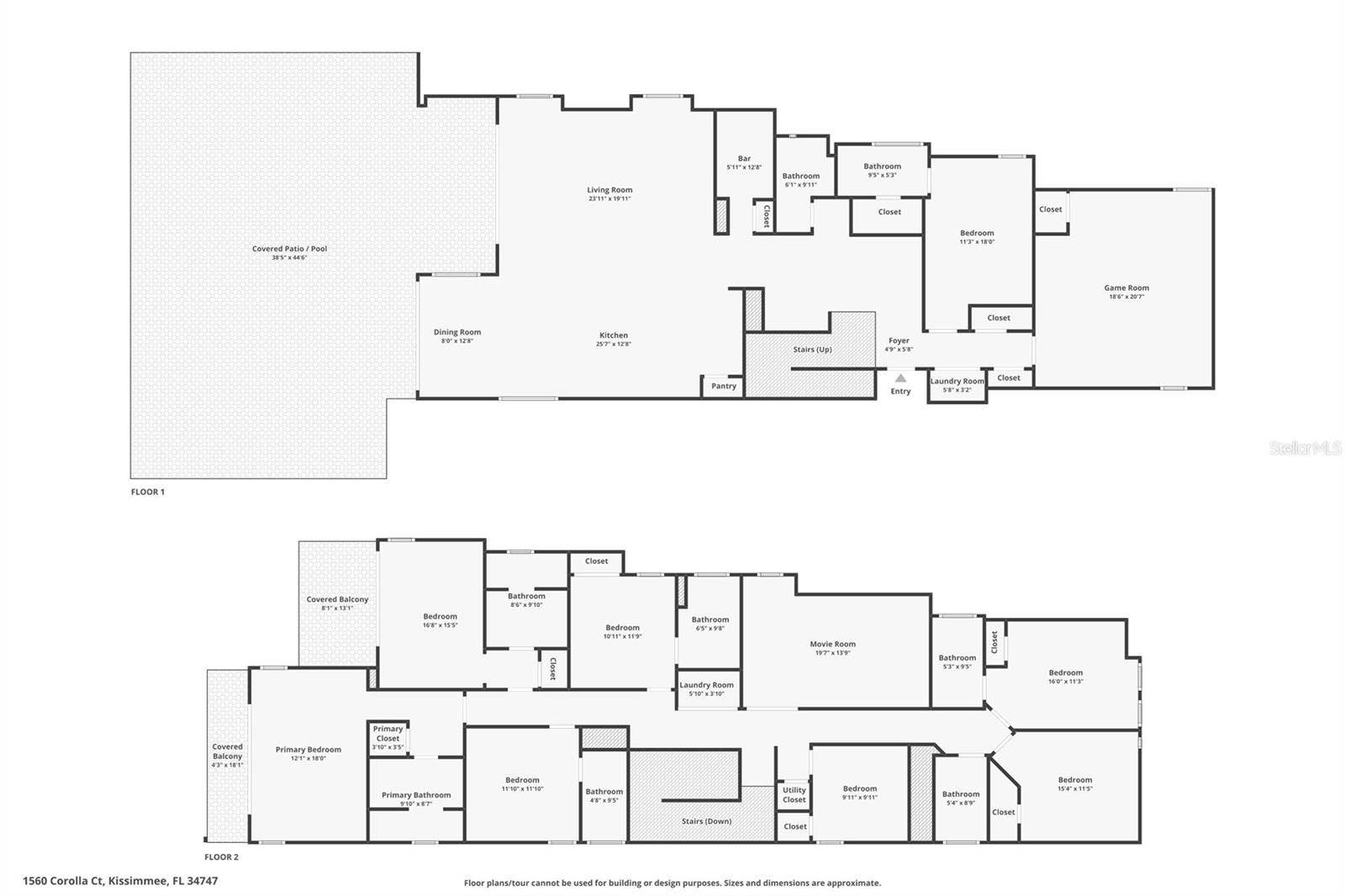 1560 COROLLA COURT, Reunion, FL 34747 1560 COROLLA COURT, Reunion, FL 34747