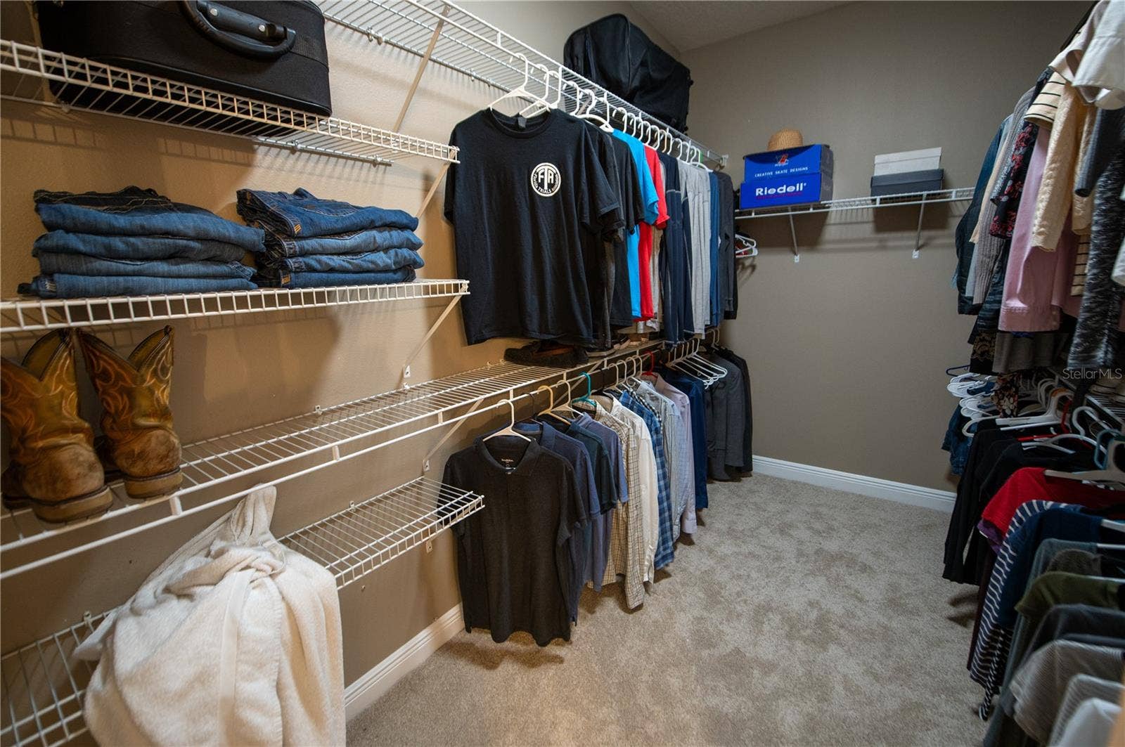 primary walk-in closet