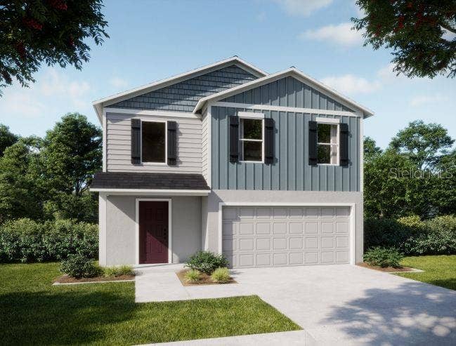 3873 BLUETHREAD WAY, Poinciana, FL 34759 Artist Rendering
