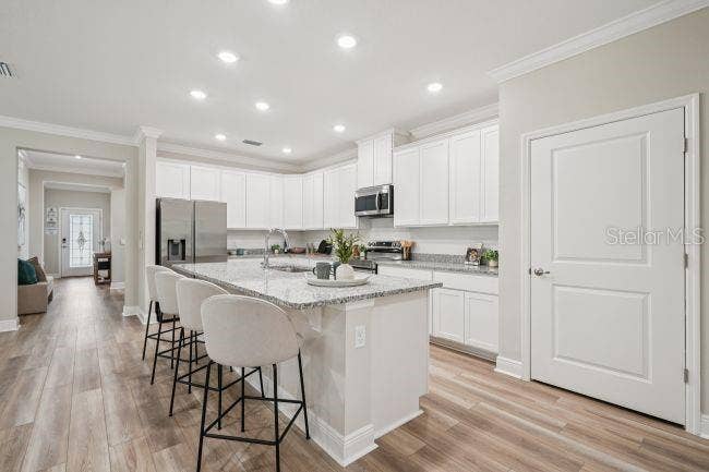 Model home - actual features may vary.