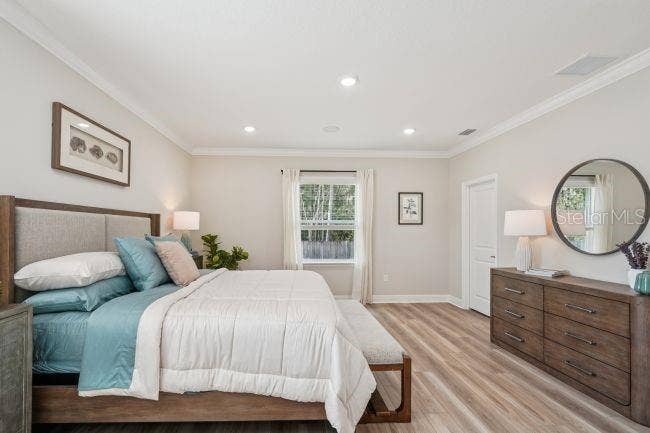 Model home - actual features may vary.
