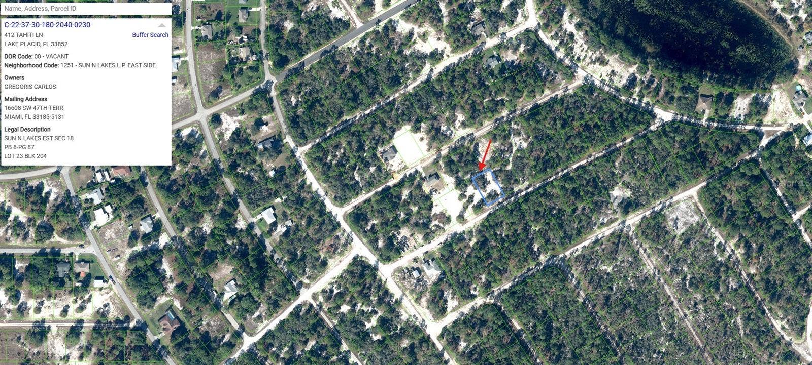 412 TAHITI LANE, Lake Placid, FL 33852