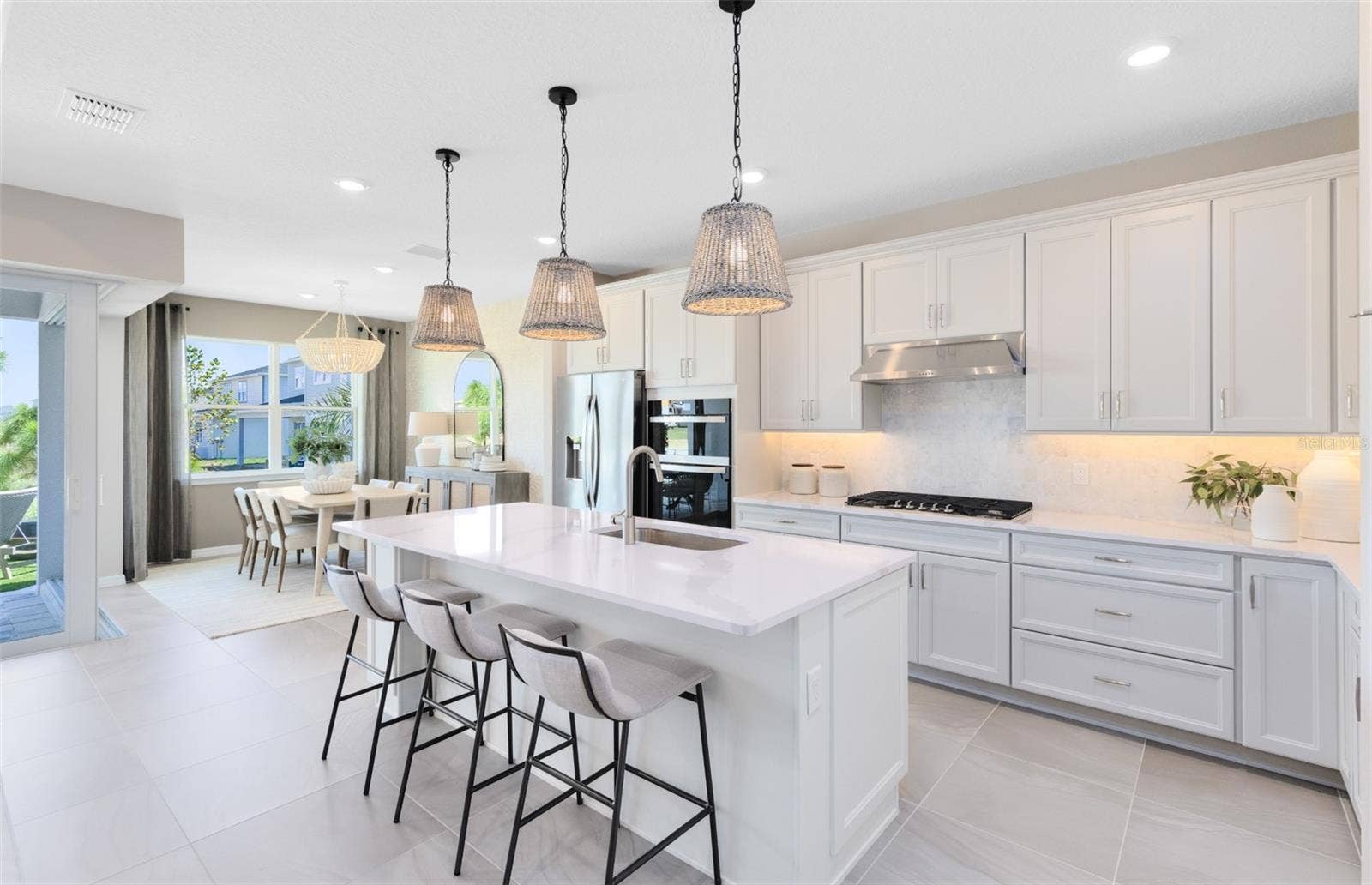 Model Home Design Only. Pictures and furnishings are for illustrative purposes only. Elevations, colors and options may vary. Furniture is for model home staging only.