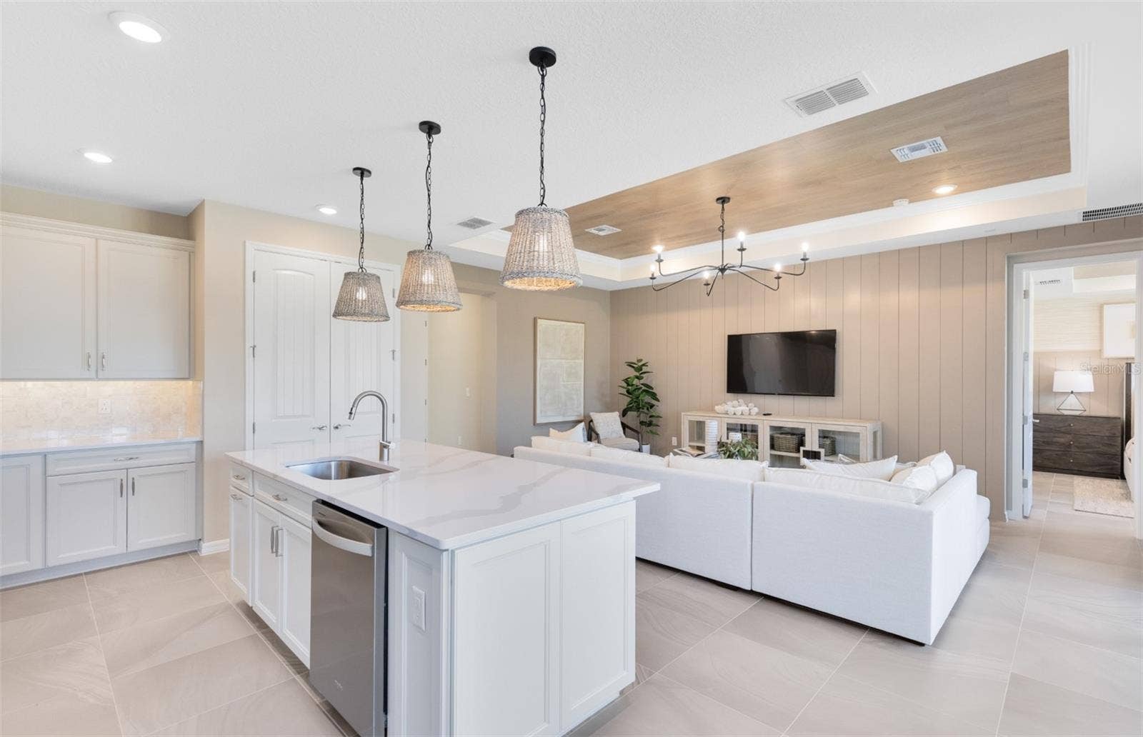 Model Home Design Only. Pictures and furnishings are for illustrative purposes only. Elevations, colors and options may vary. Furniture is for model home staging only.
