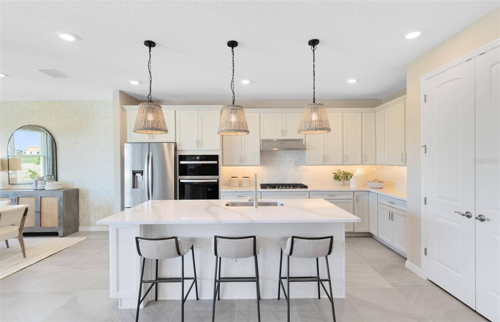 Model Home Design Only. Pictures and furnishings are for illustrative purposes only. Elevations, colors and options may vary. Furniture is for model home staging only.