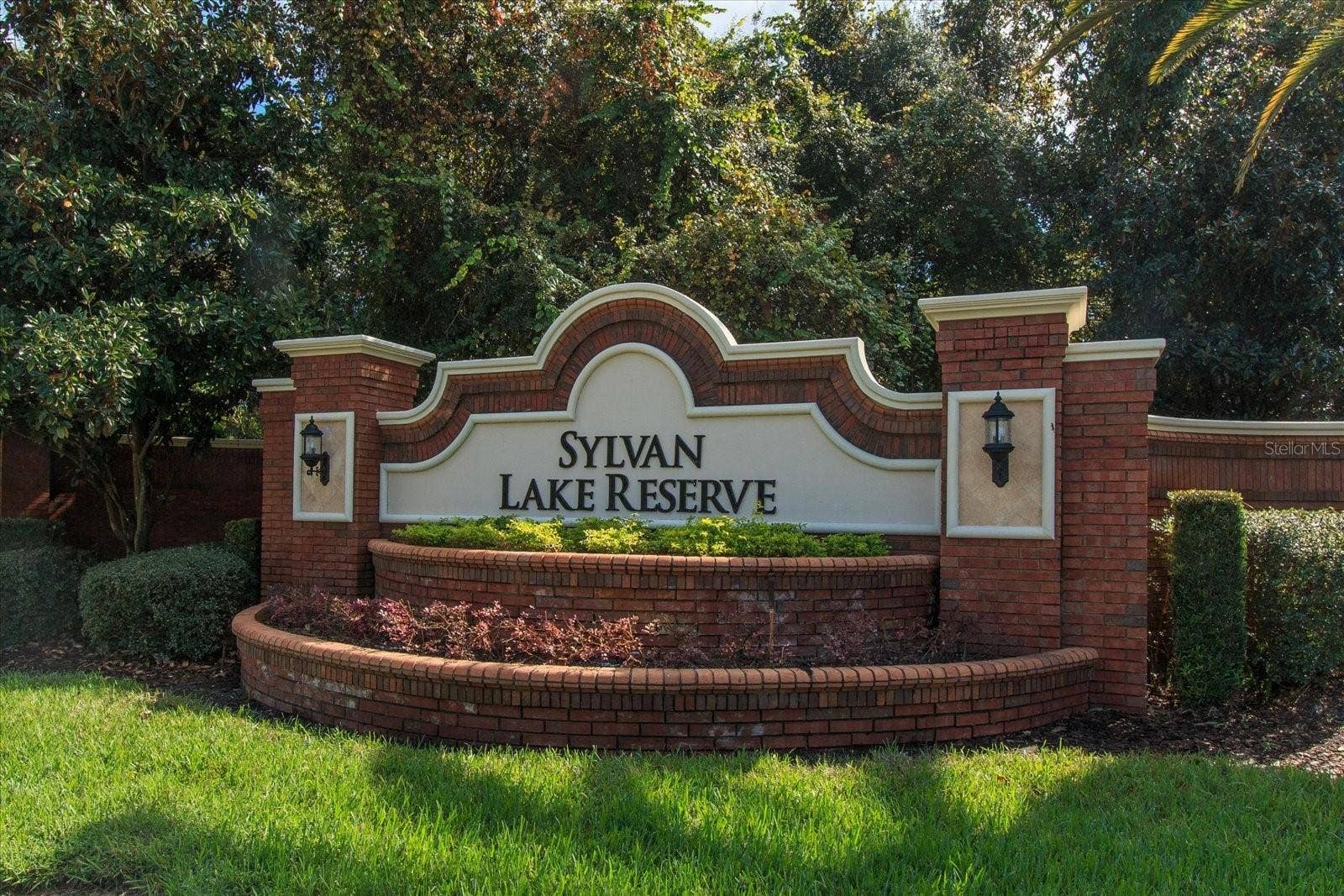 6887 HIDDEN GLADE PLACE, Sanford, FL 32771 Sylvan Lake Reserve entrance from State Road 46
