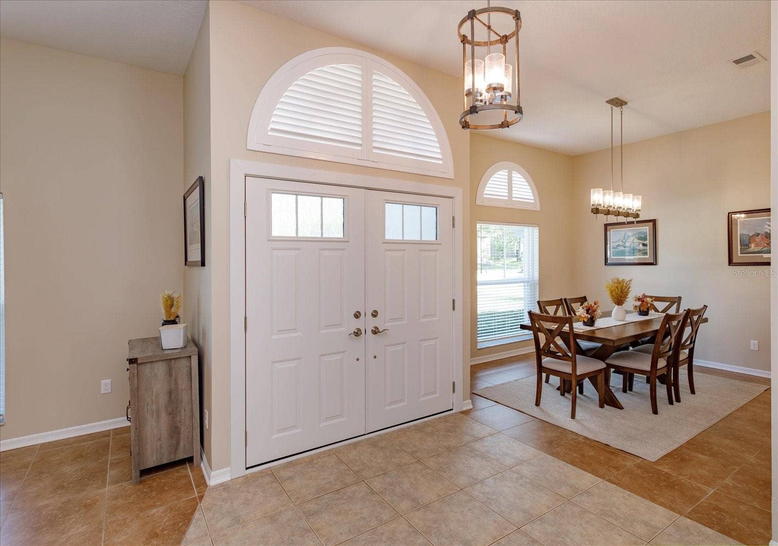 6887 HIDDEN GLADE PLACE, Sanford, FL 32771 New double front doors in the foyer