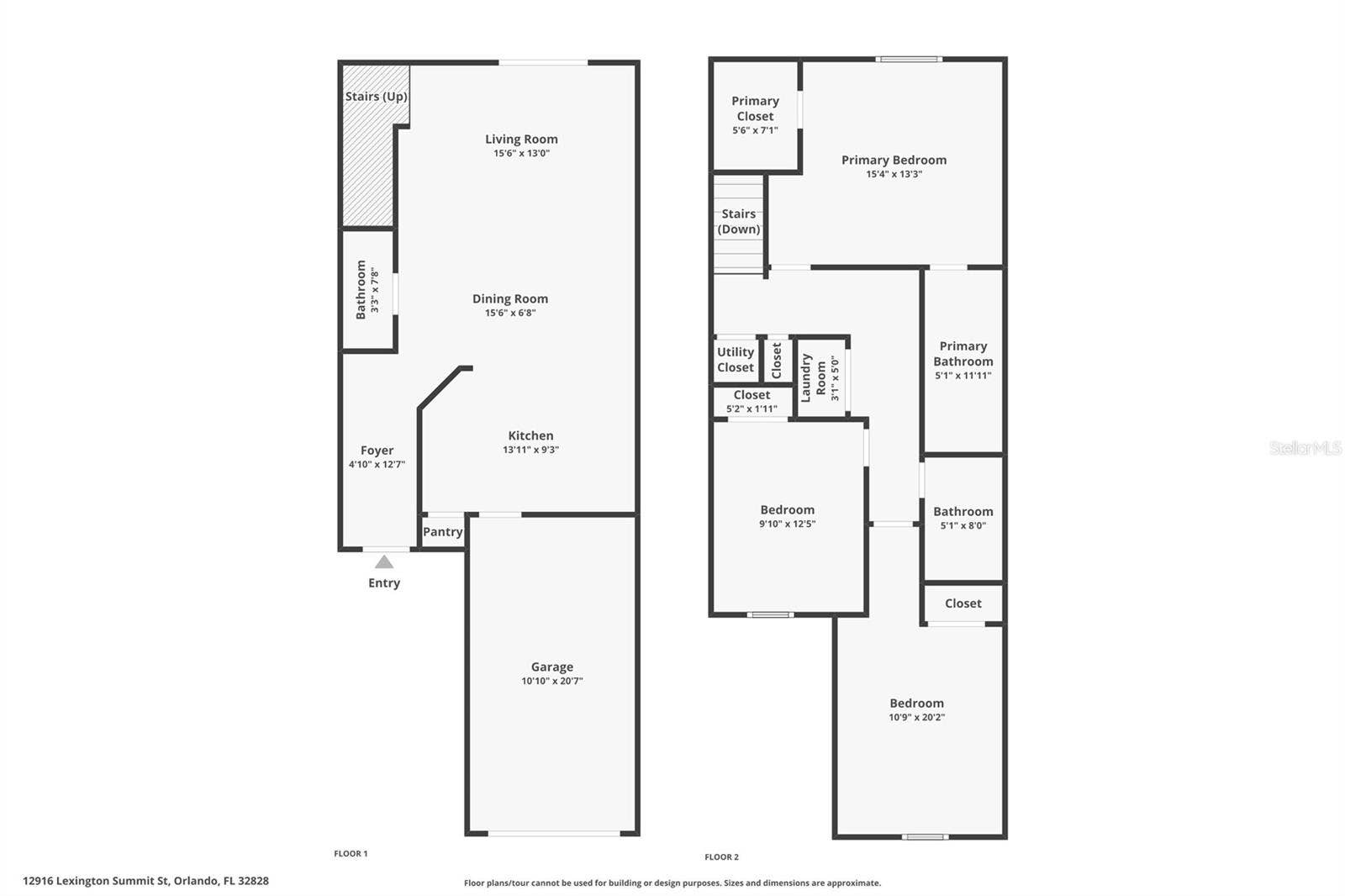 12916 LEXINGTON SUMMIT STREET, Orlando, FL 32828 Floor Plans