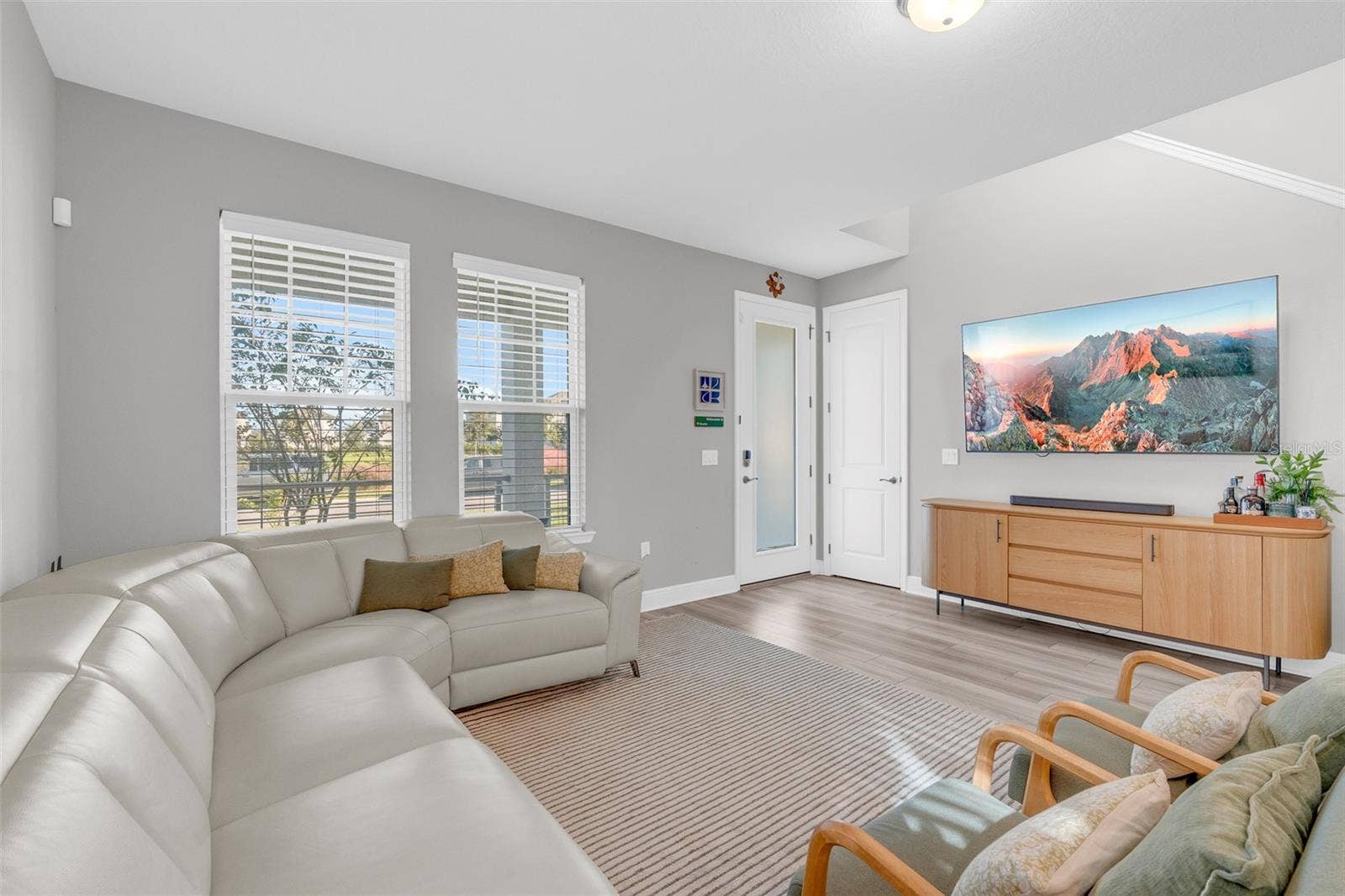 14026 FRASIER STREET, Winter Garden, FL 34787 Living area with views of the front windows