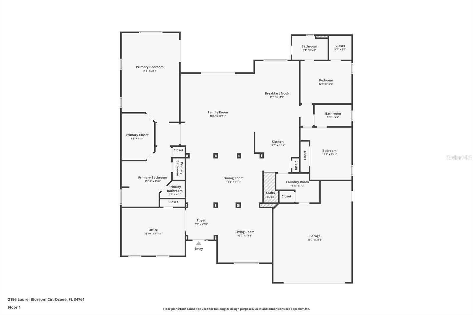 2196 LAUREL BLOSSOM CIRCLE, Ocoee, FL 34761