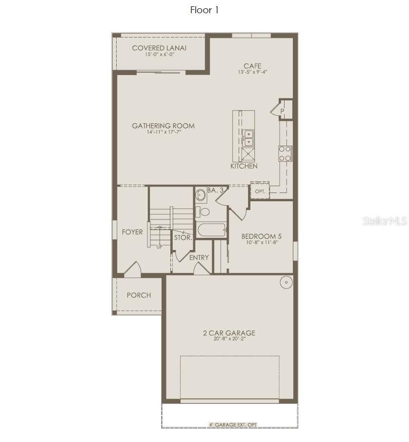 Floor Plan - Floor One