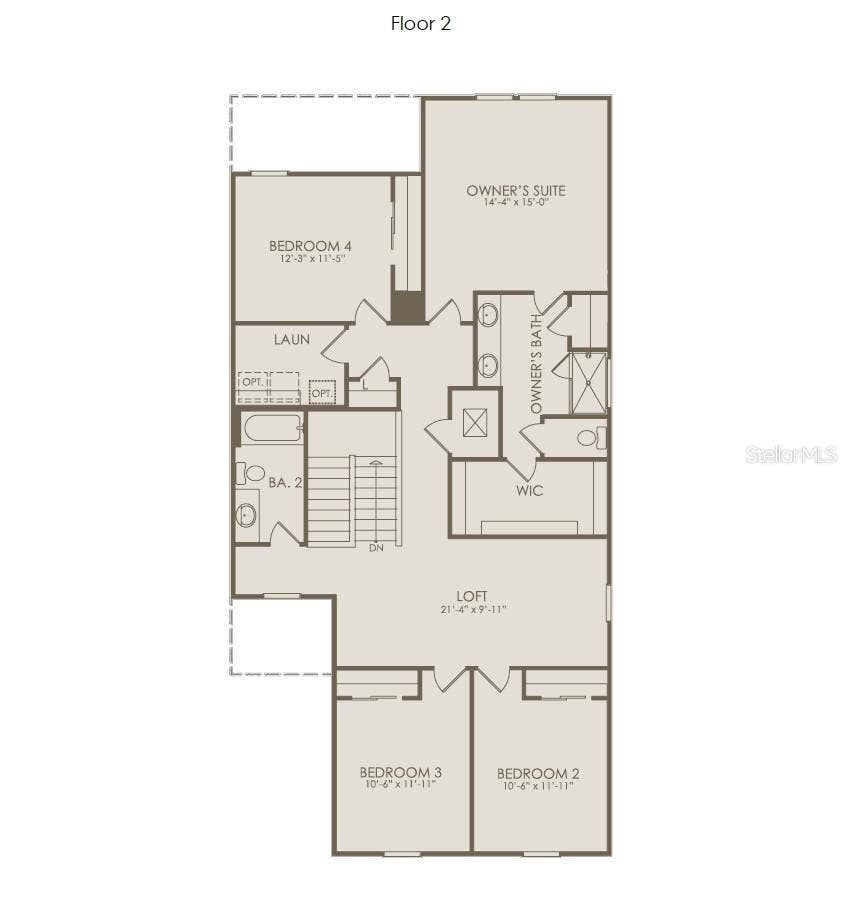 Floor Plan - Floor Two