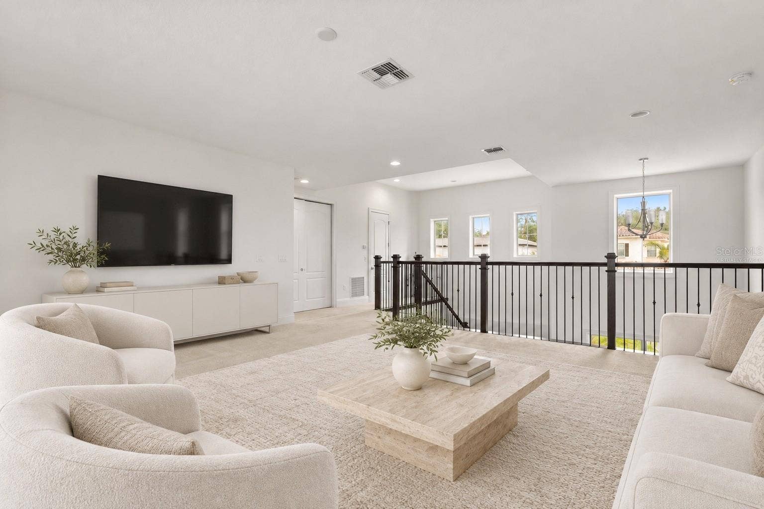 5508 EMERSON POINTE WAY, Orlando, FL 32819 Virtually Staged Second Floor Loft with Terrace
