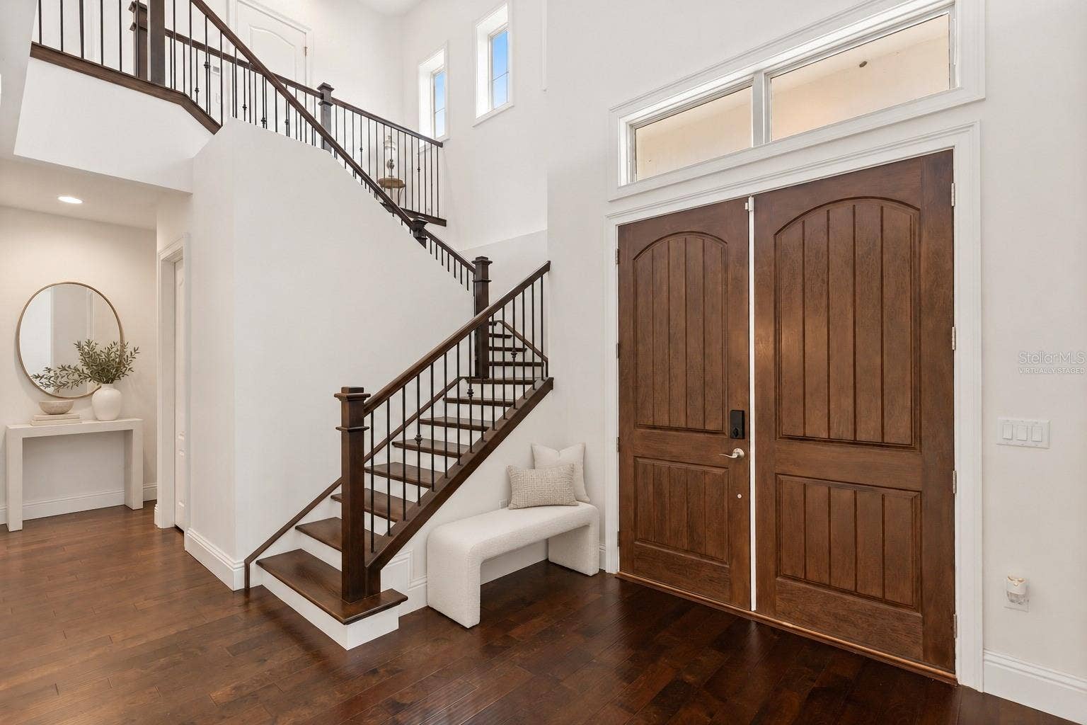 5508 EMERSON POINTE WAY, Orlando, FL 32819 Virtually Staged Foyer