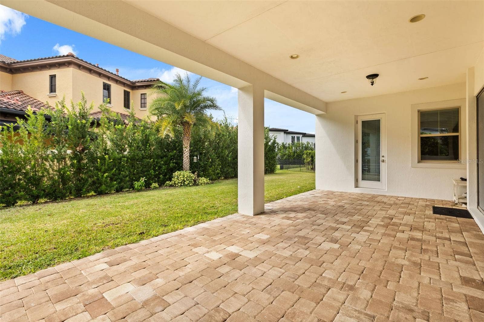 5508 EMERSON POINTE WAY, Orlando, FL 32819 Rear Terrace