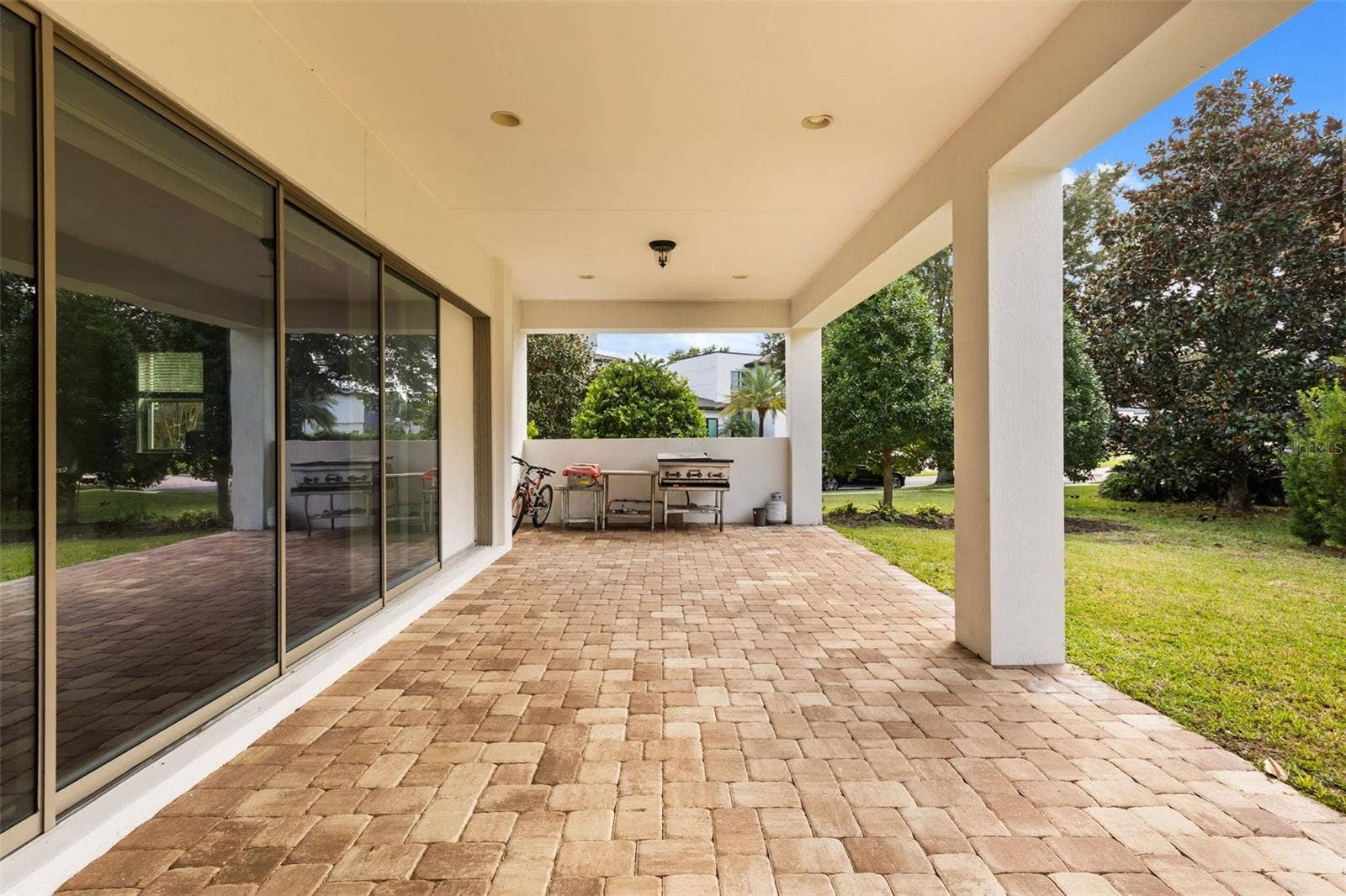 5508 EMERSON POINTE WAY, Orlando, FL 32819 Rear Terrace